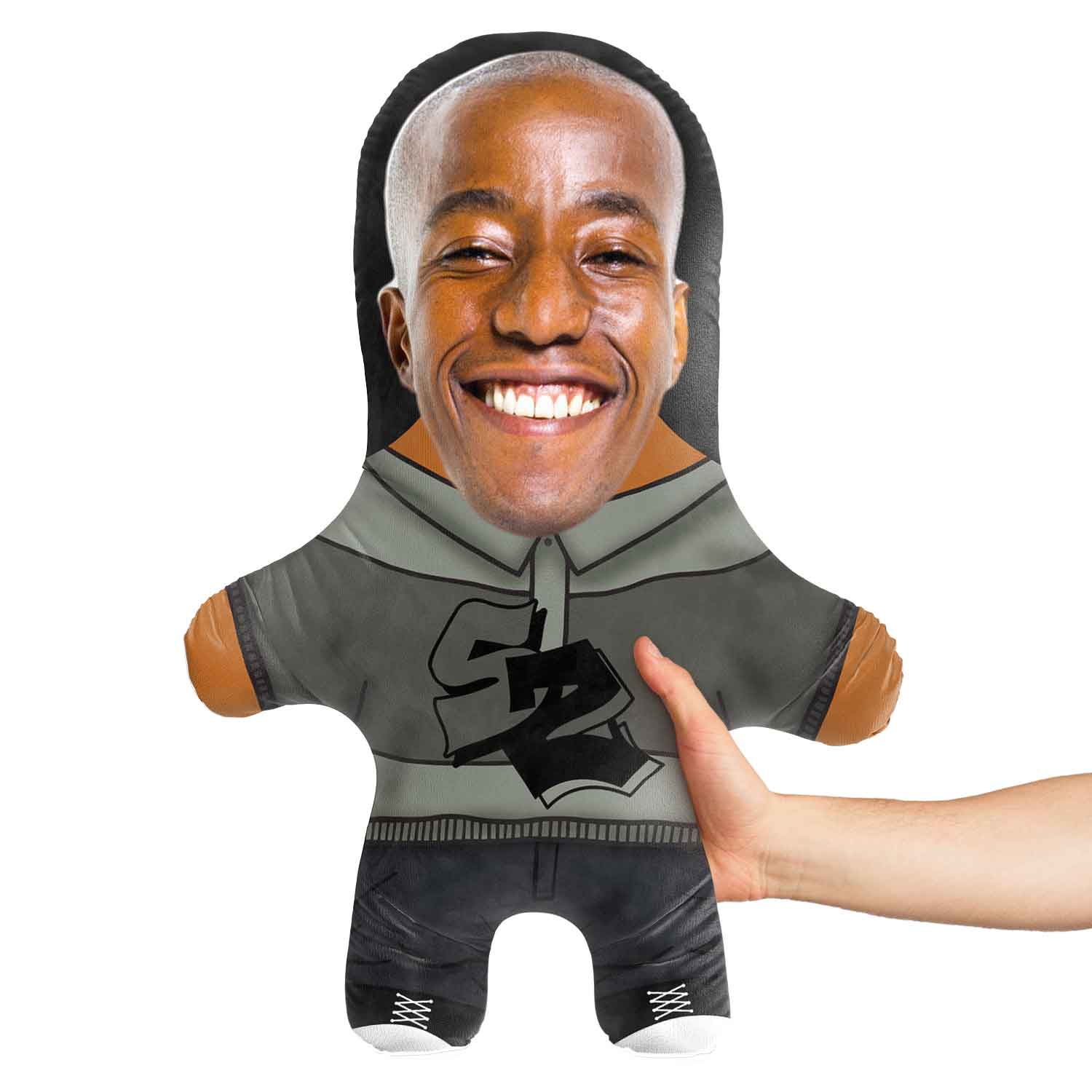 Homie Slogan Face Pillow