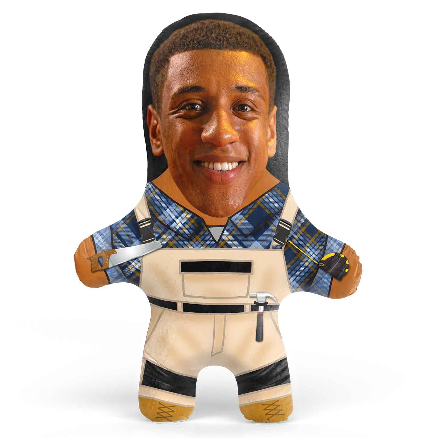 Carpenter Face Pillow
