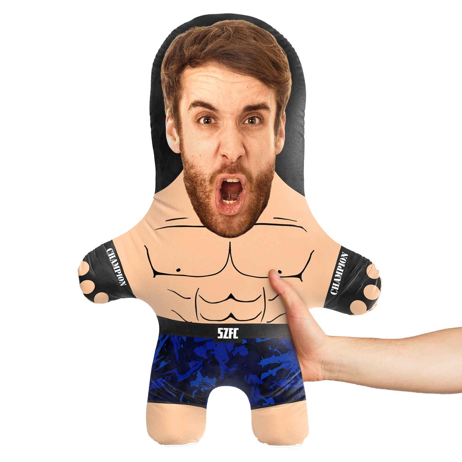 MMA Fighter Face Pillow