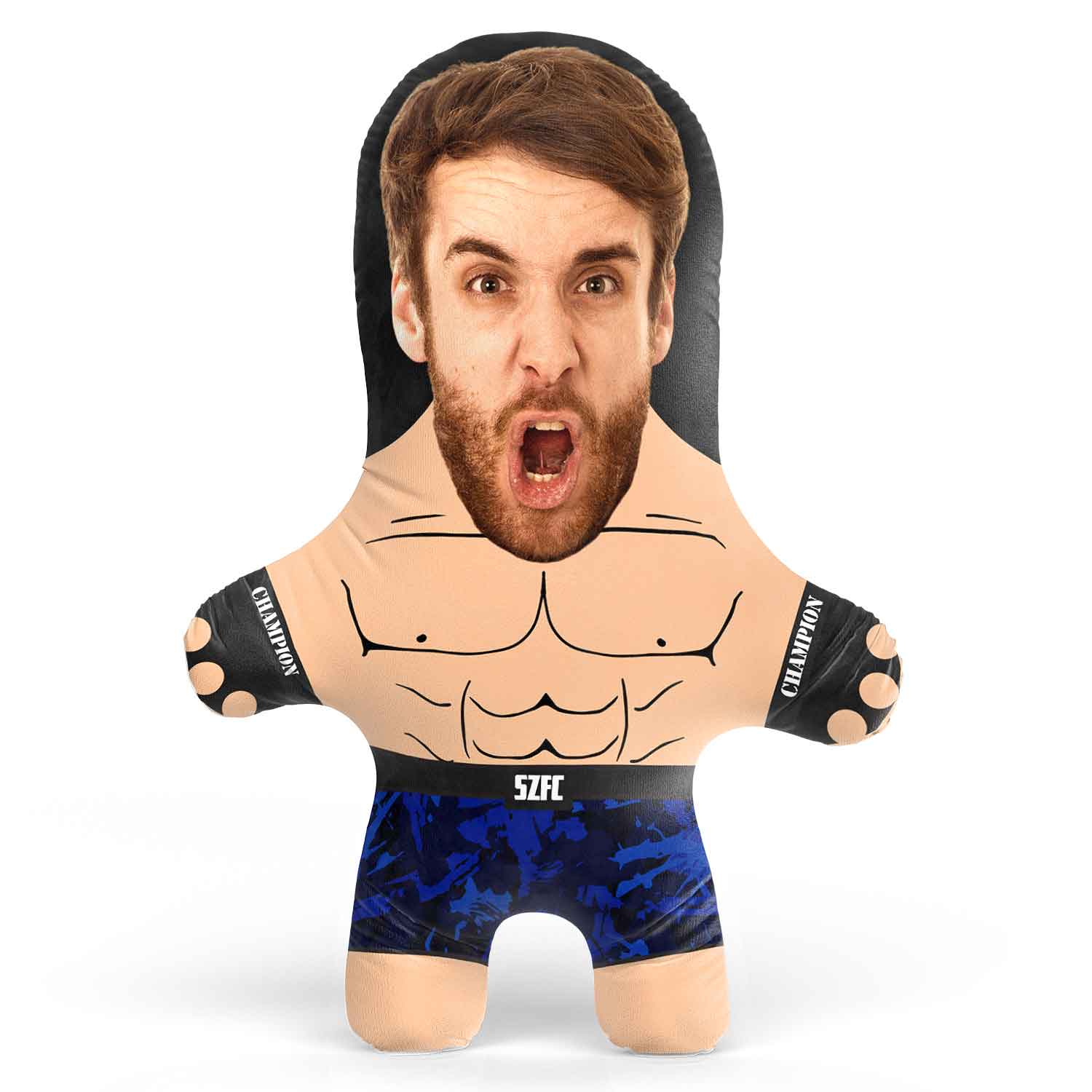 MMA Fighter Face Pillow