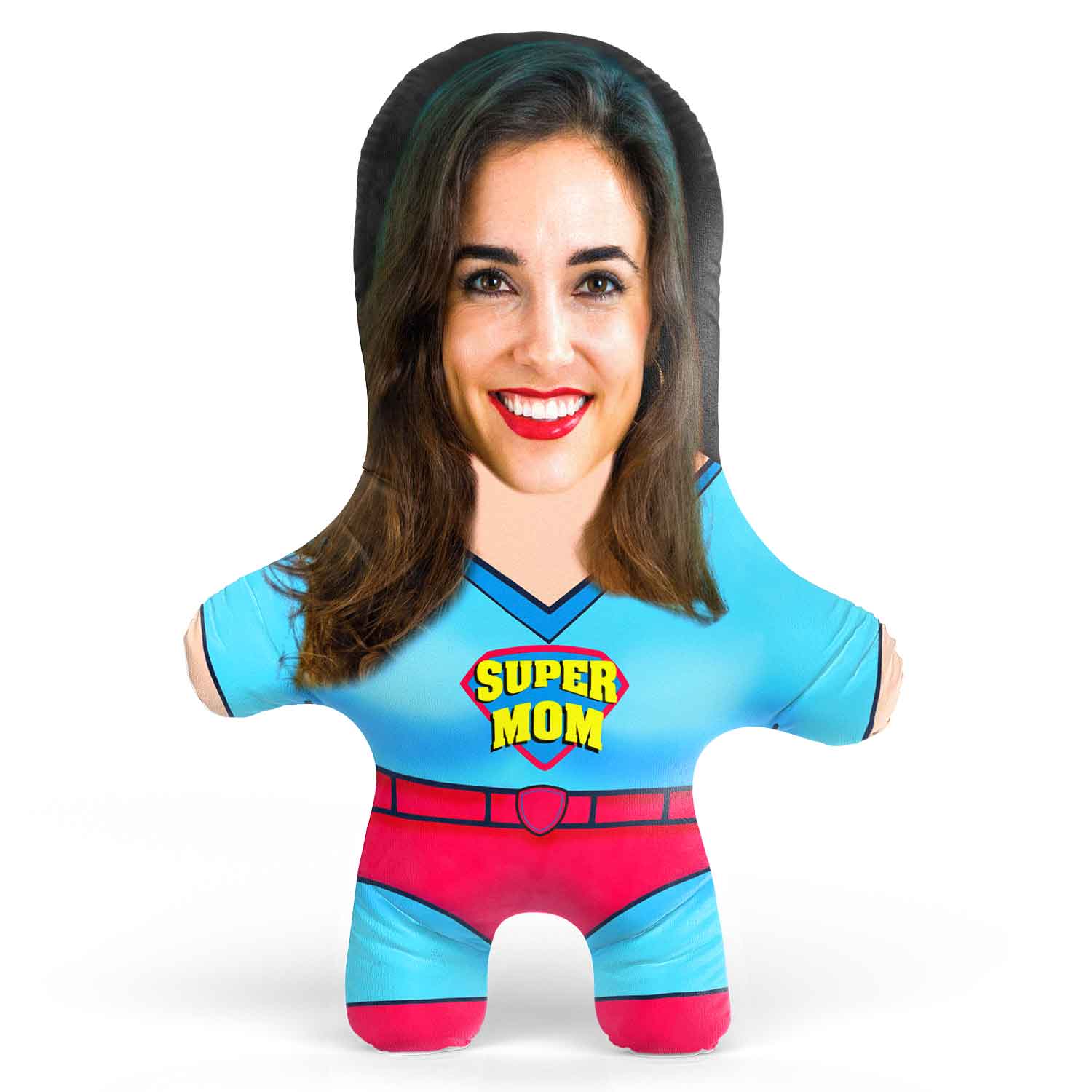 Super Mom Face Pillow