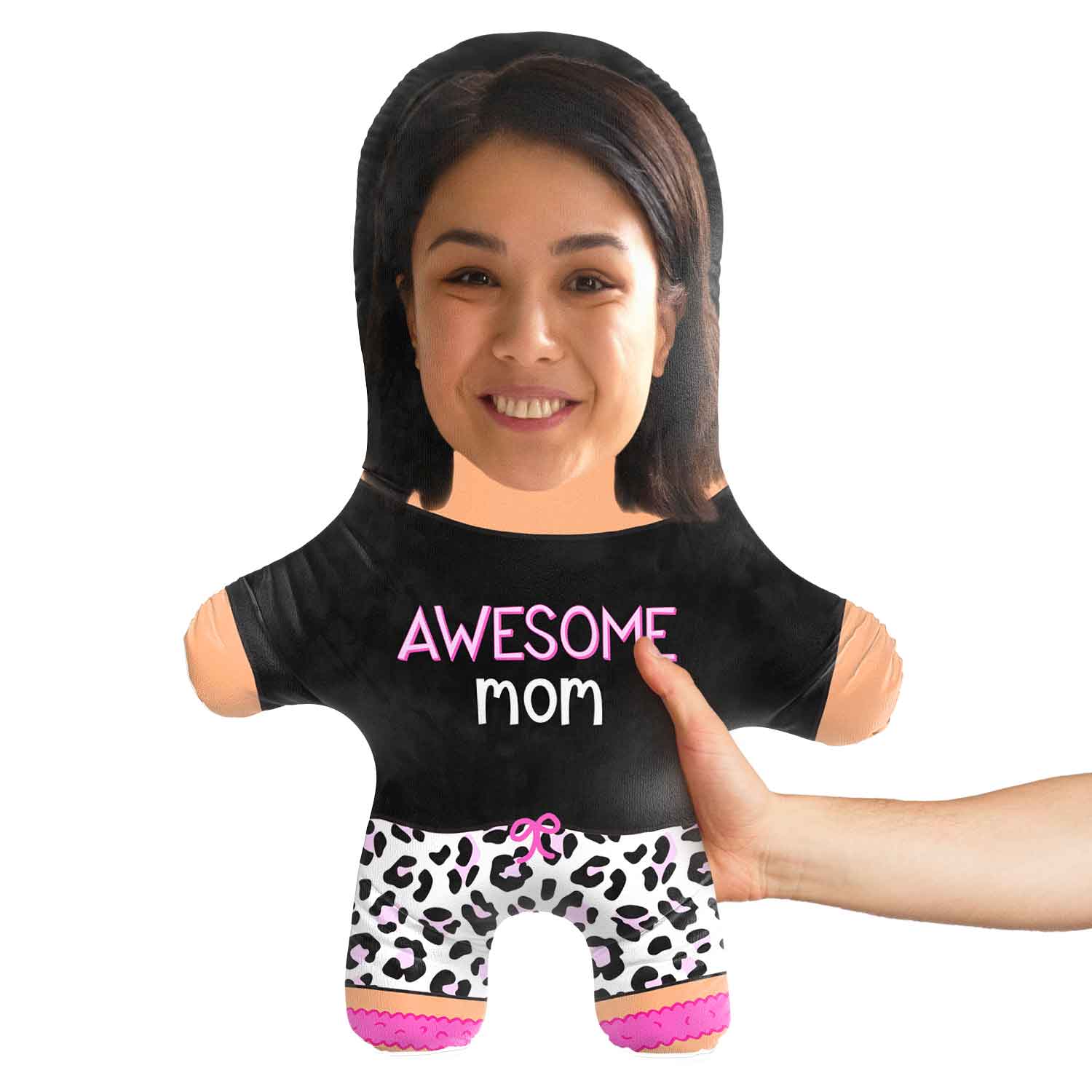 Awesome Mom Face Pillow