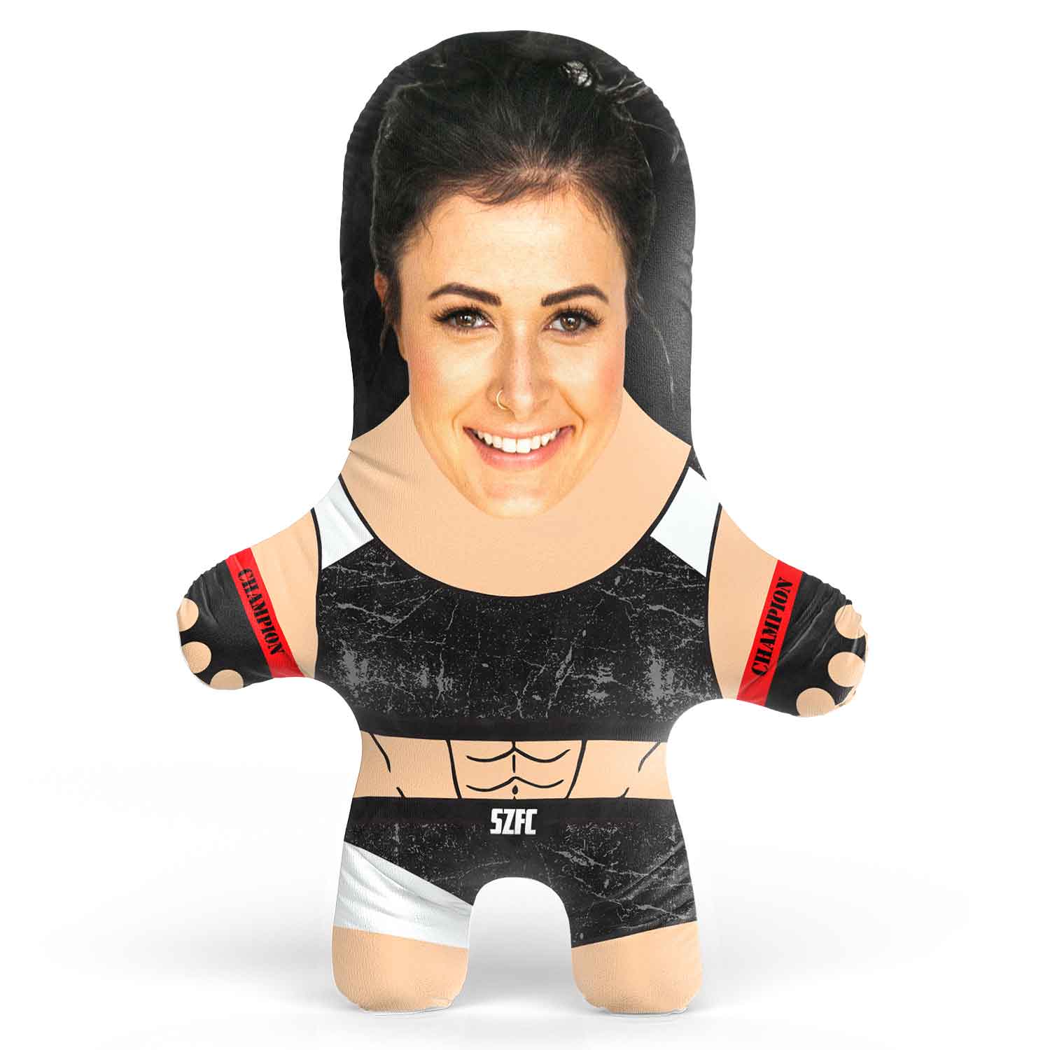 MMA Fighter Female Face Pillow