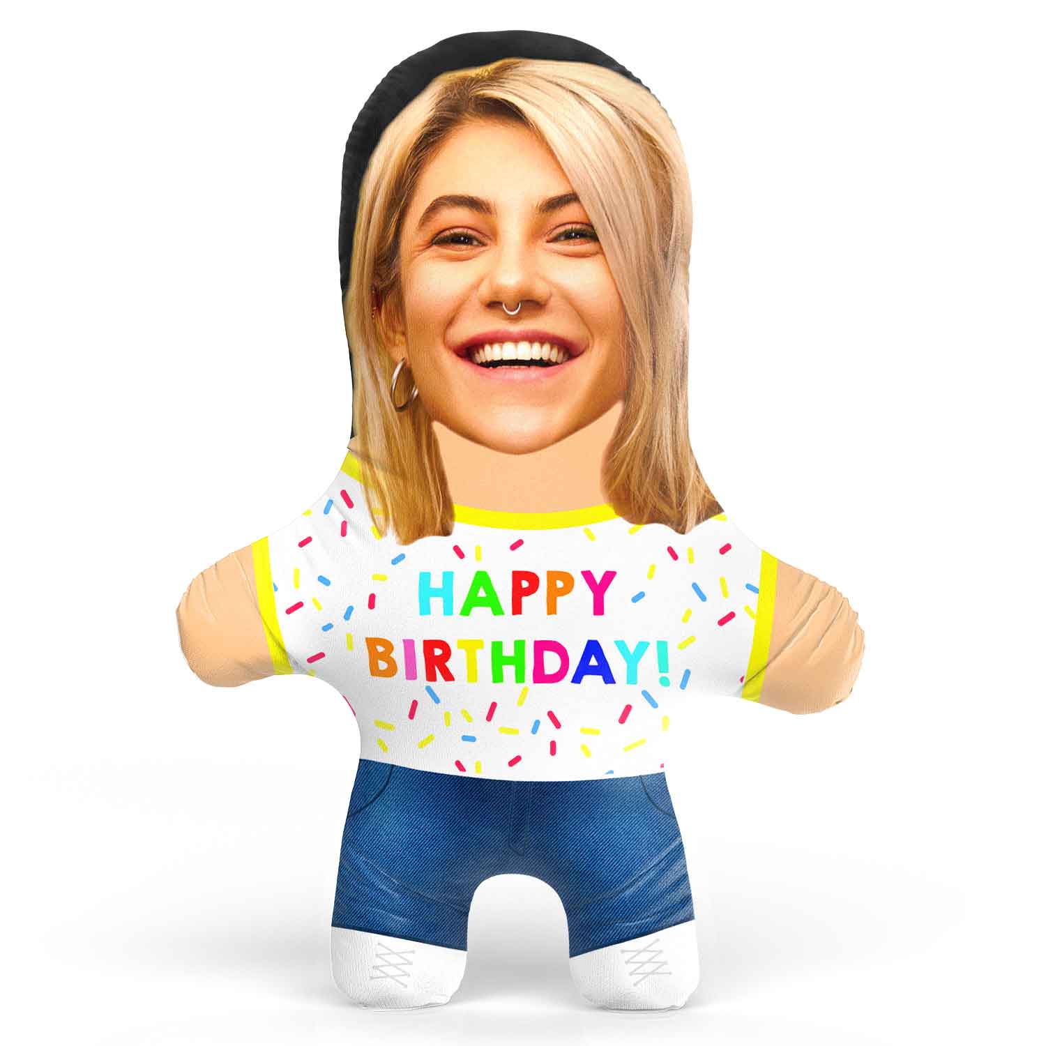 Happy Birthday Face Pillow