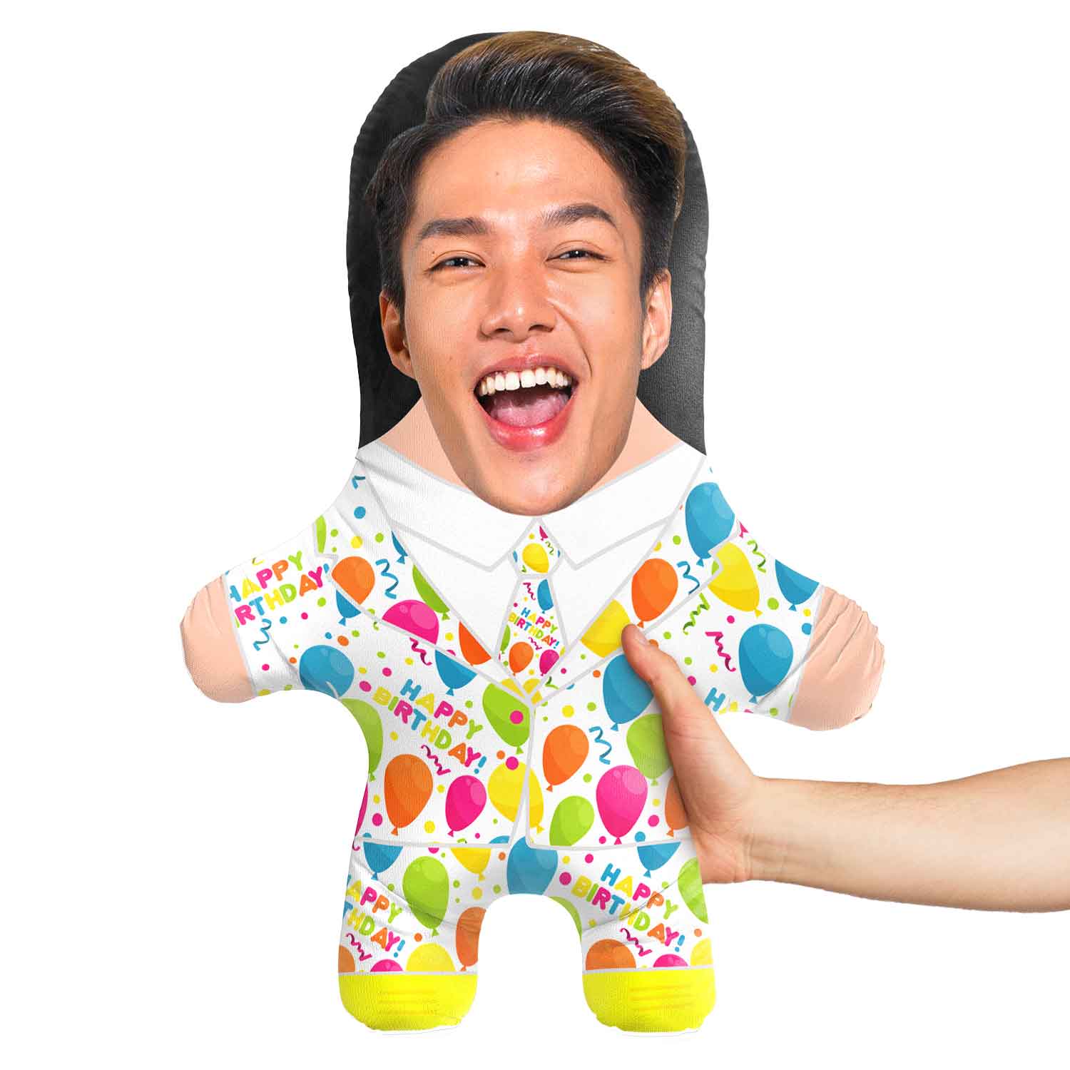 Birthday Suit Face Pillow