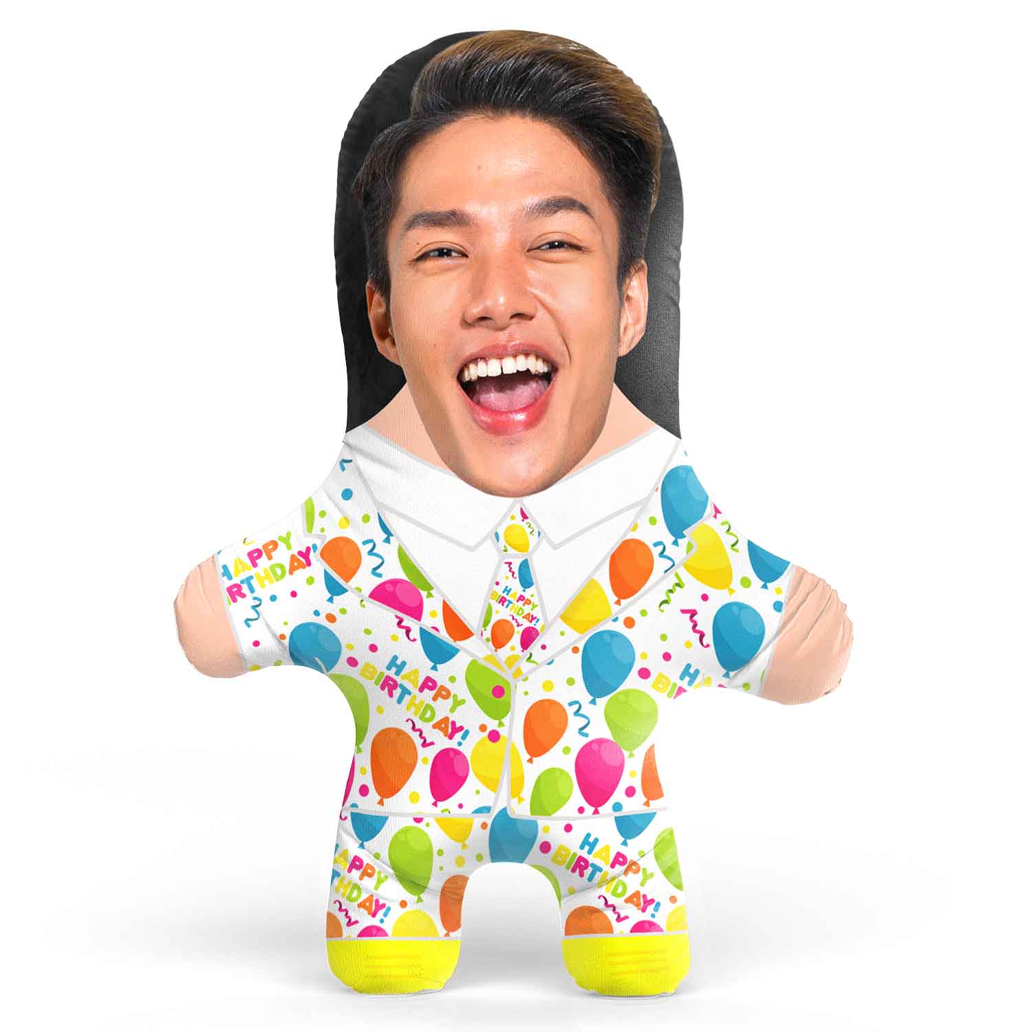 Birthday Suit Face Pillow