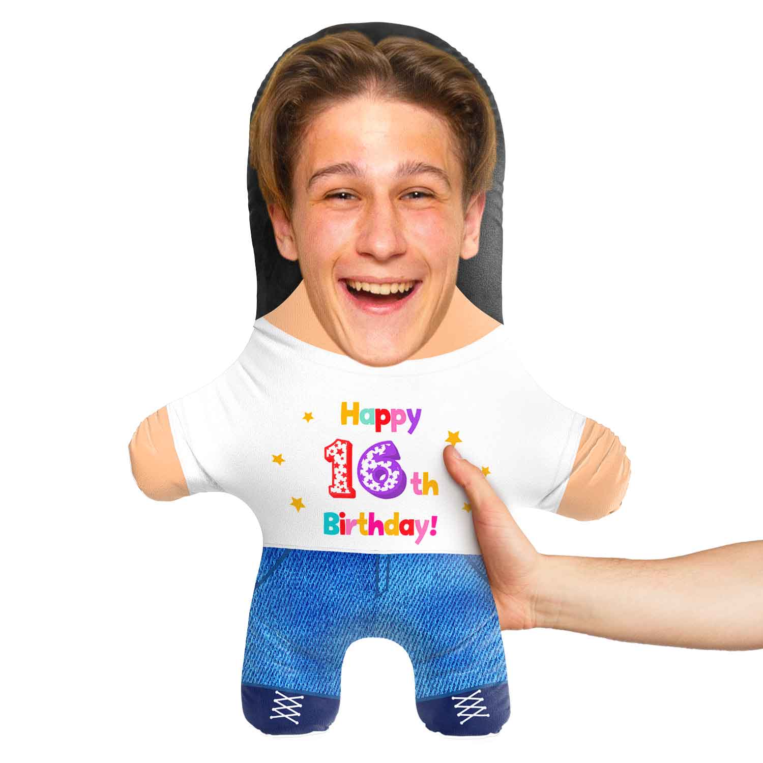 16th Birthday Face Pillow