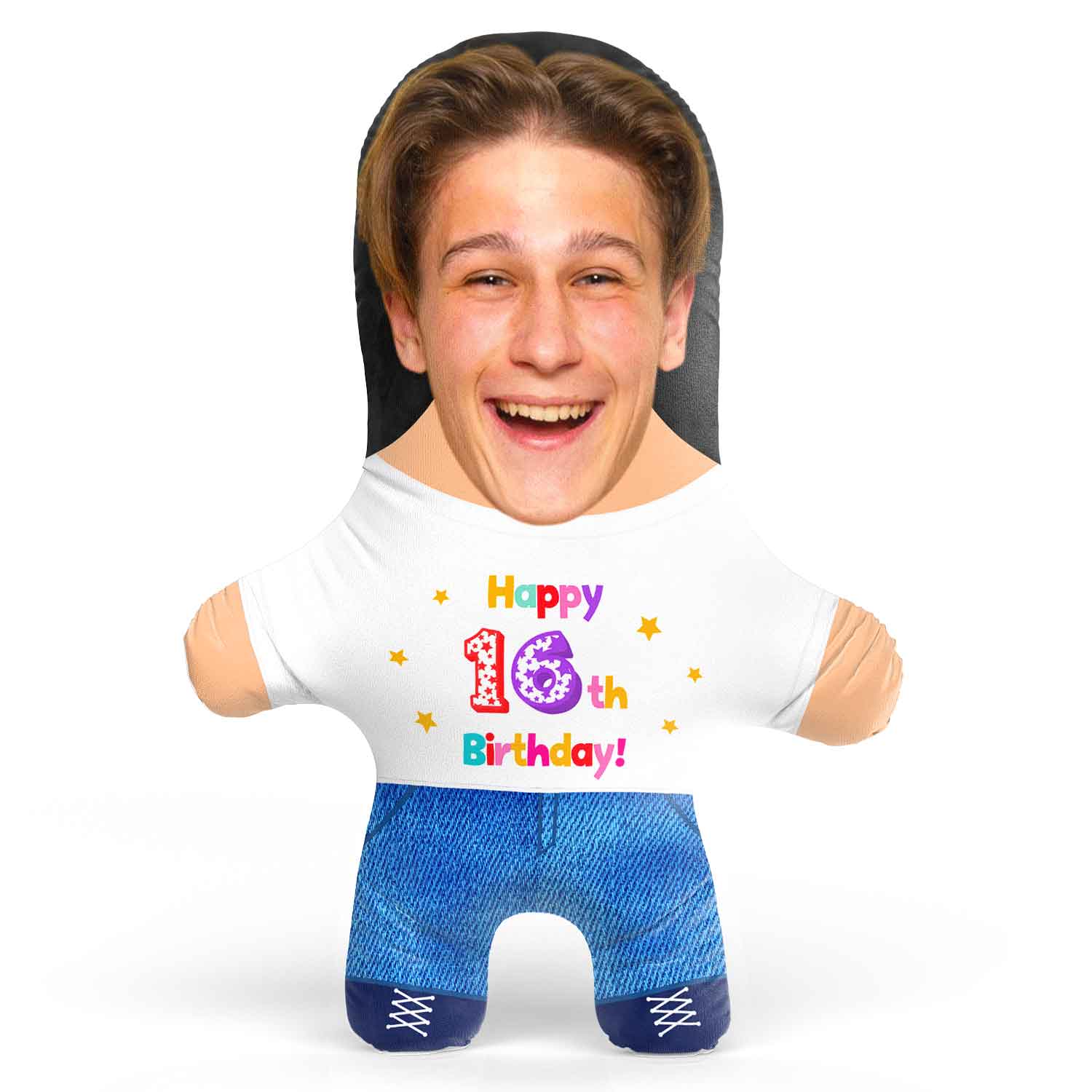 16th Birthday Face Pillow