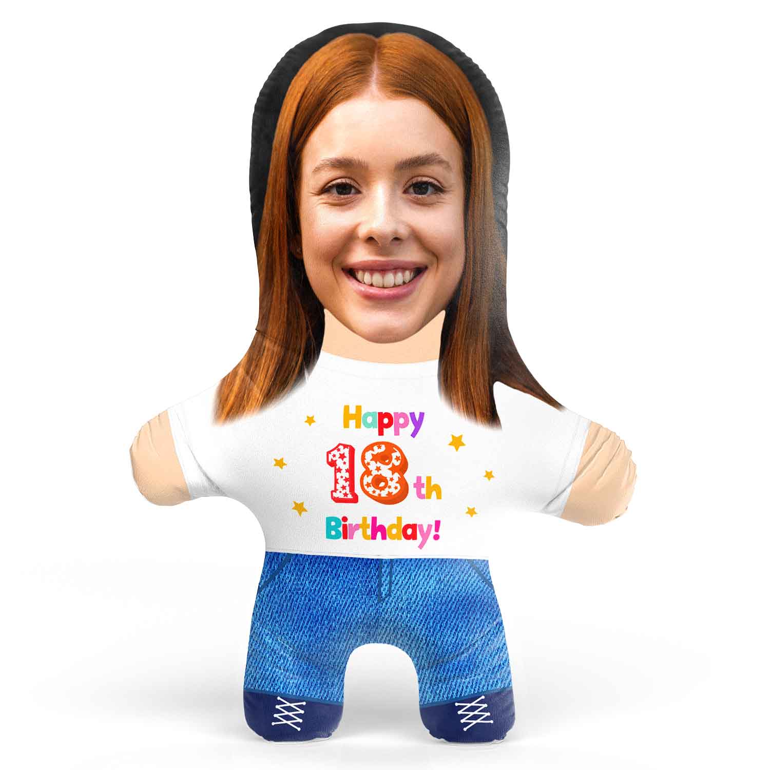 18th Birthday Face Pillow