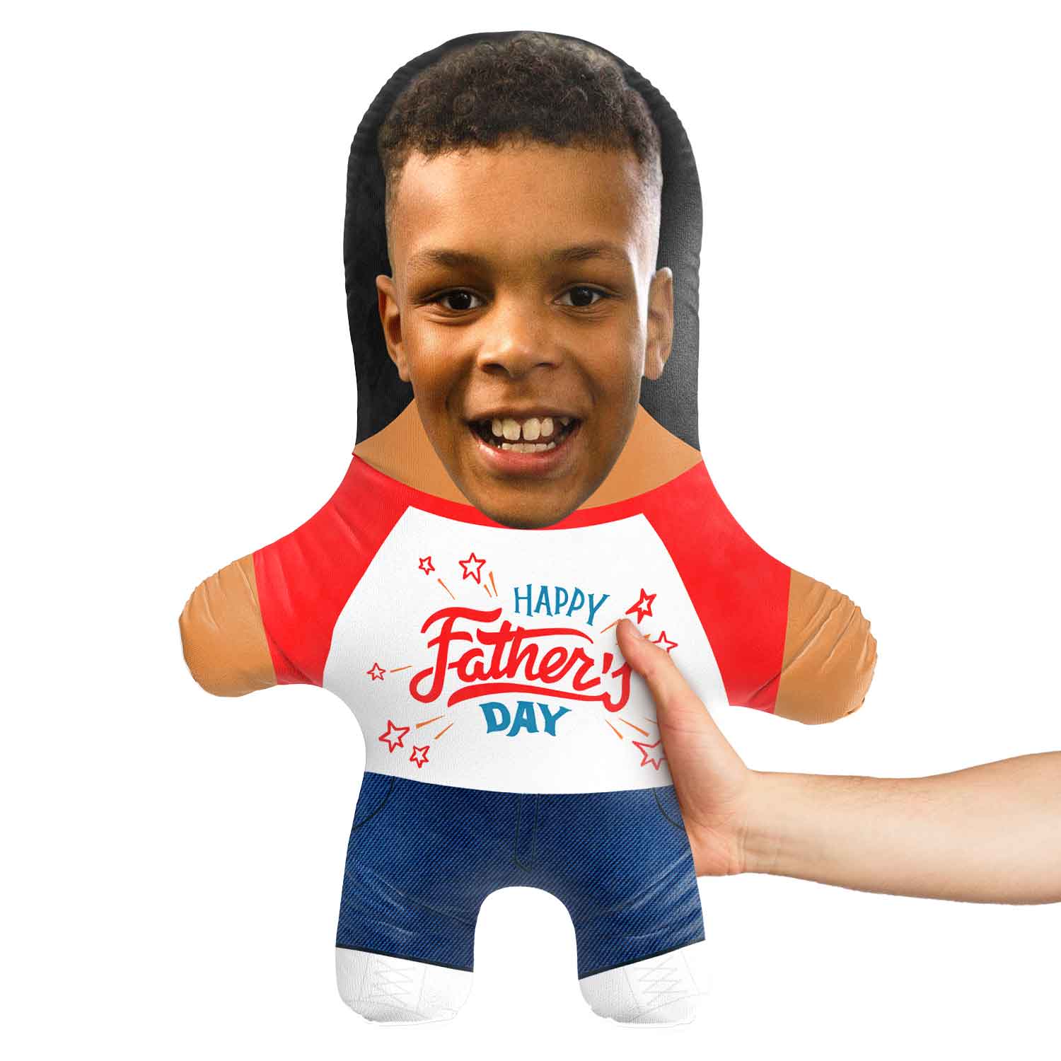 Happy Father's Day Face Pillow