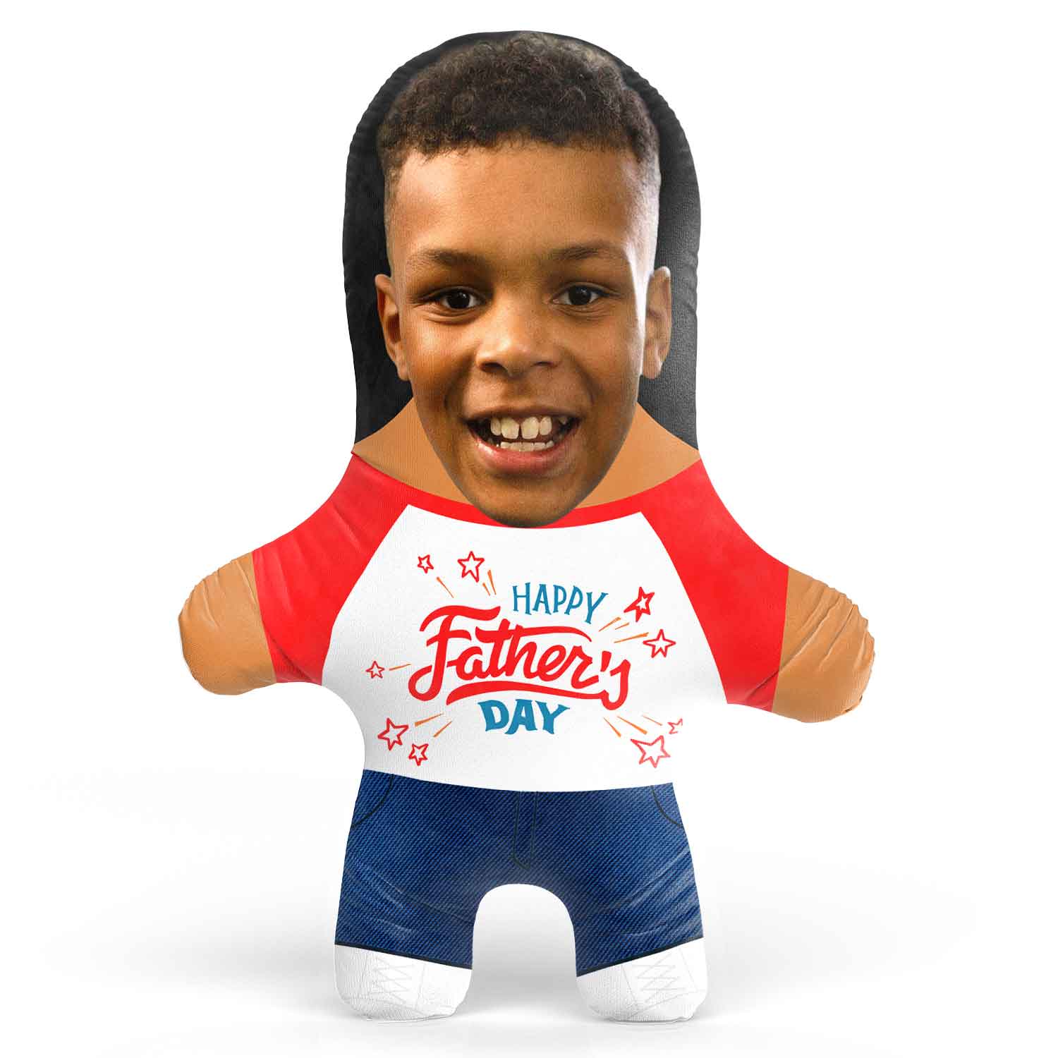 Happy Father's Day Face Pillow