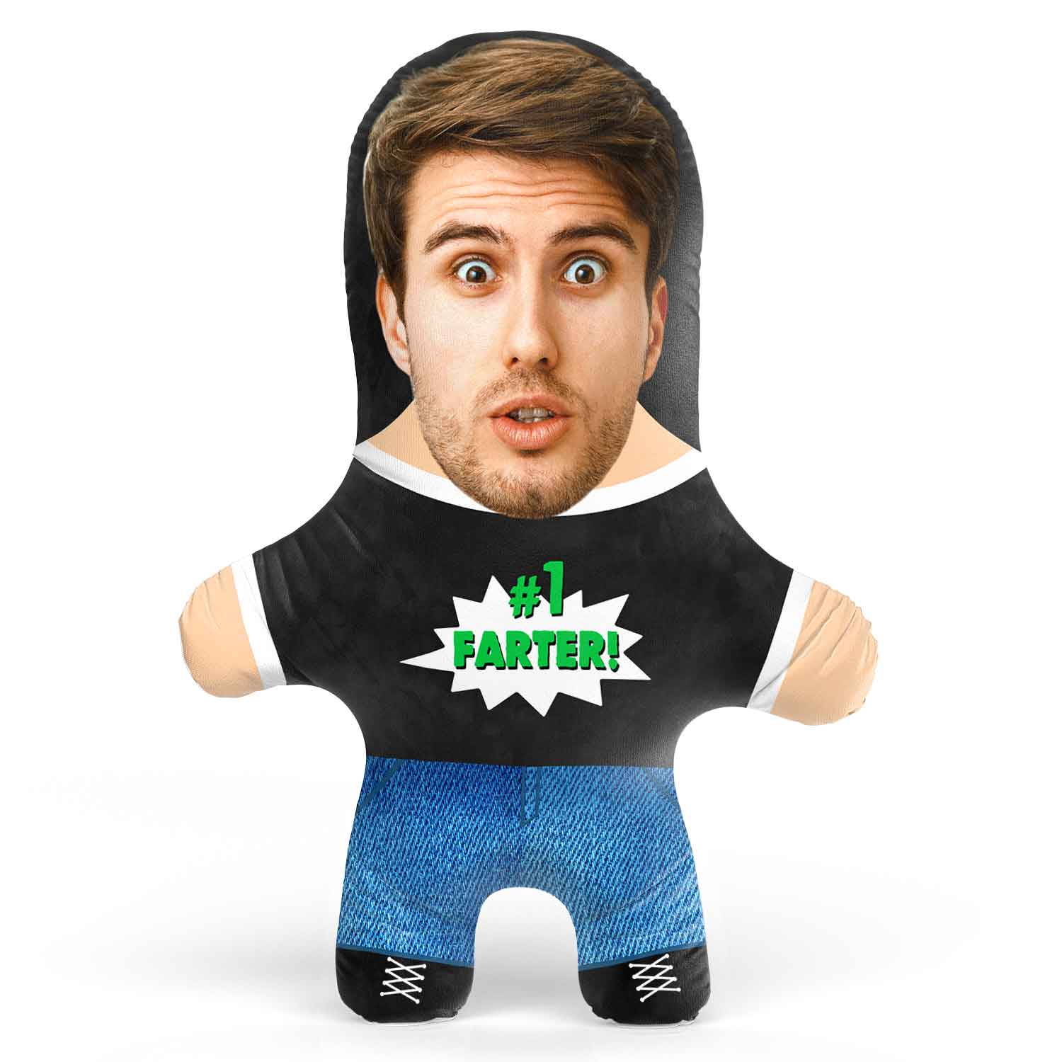 #1 Farter Face Pillow