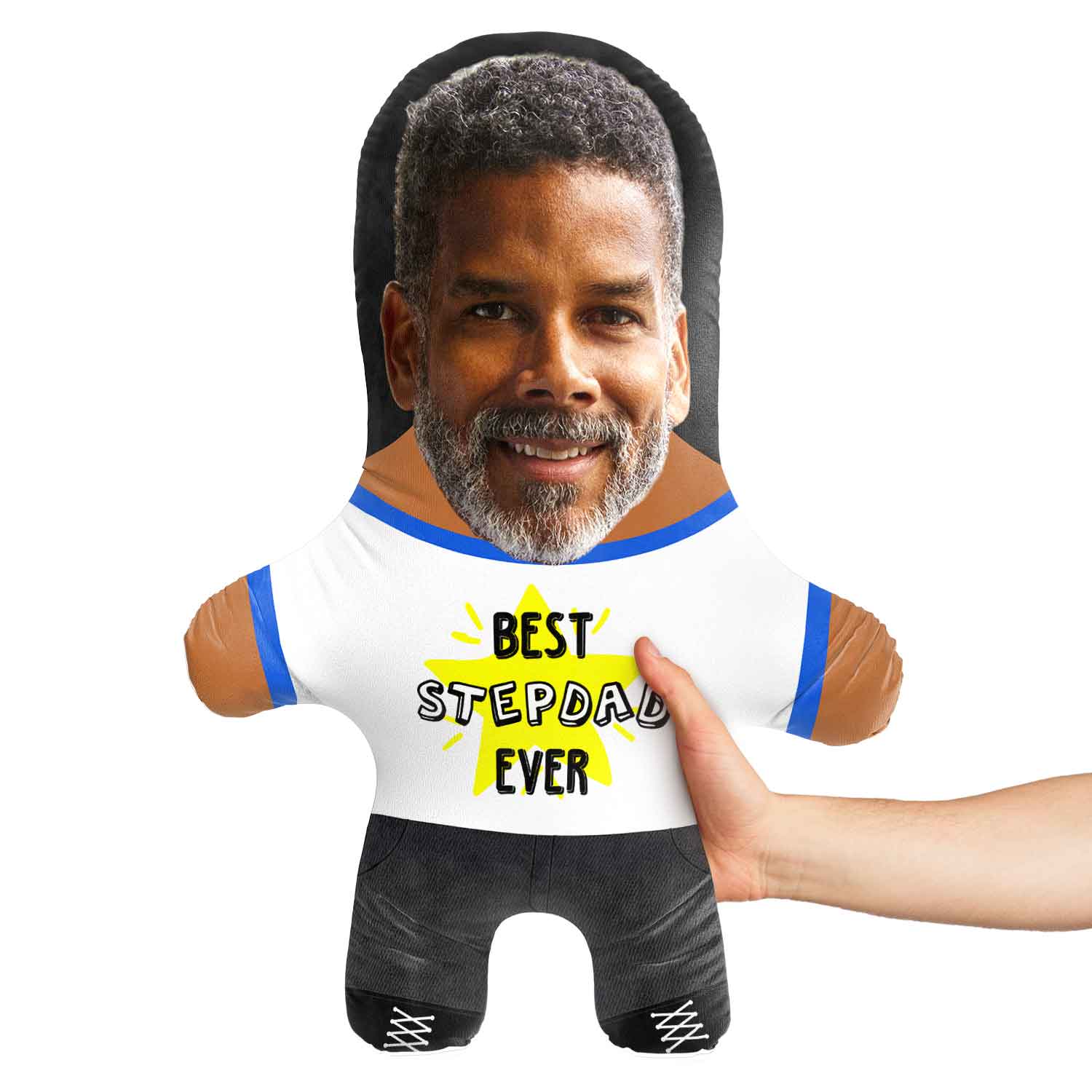 Best Stepdad Ever Face Pillow