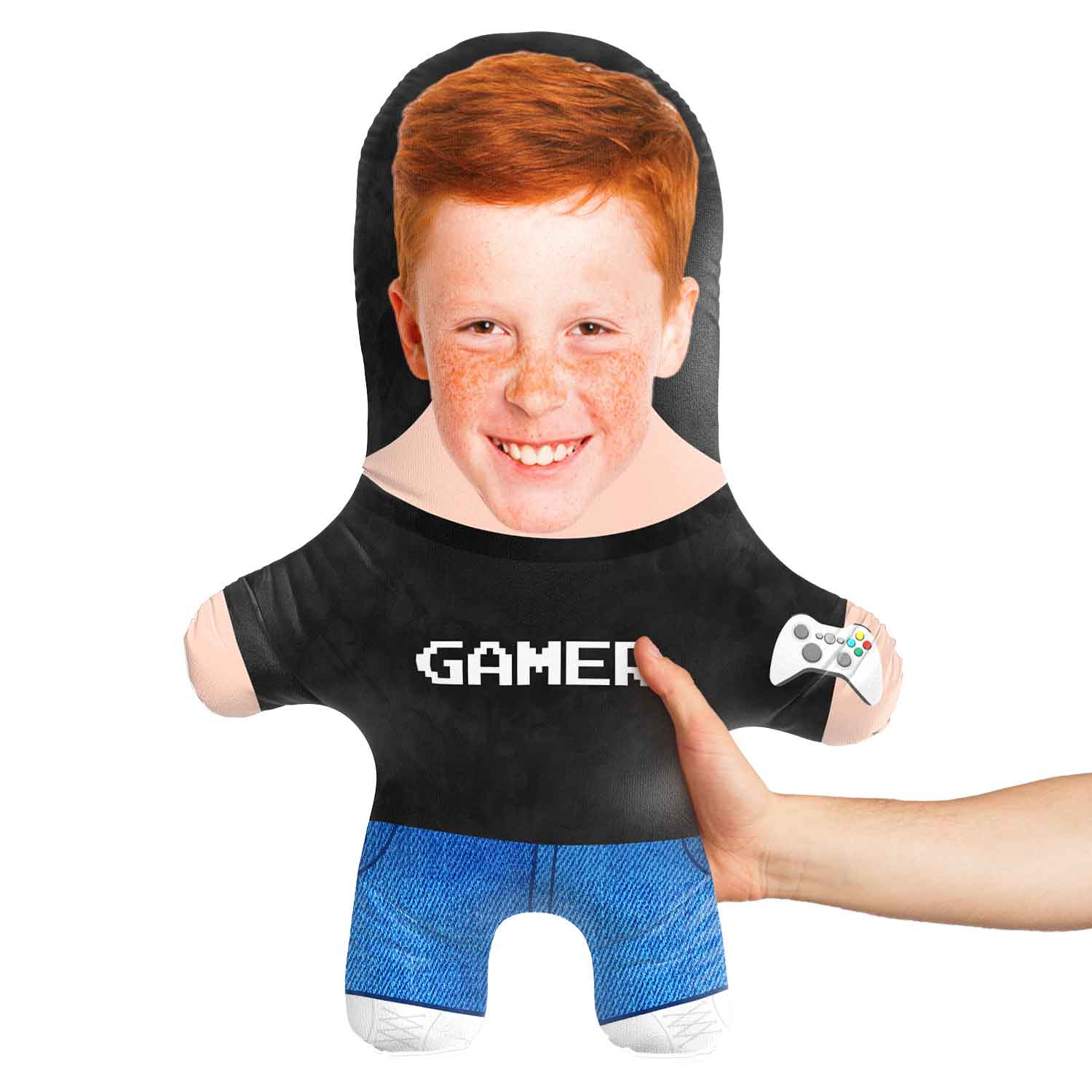 Gamer Xbox Face Pillow