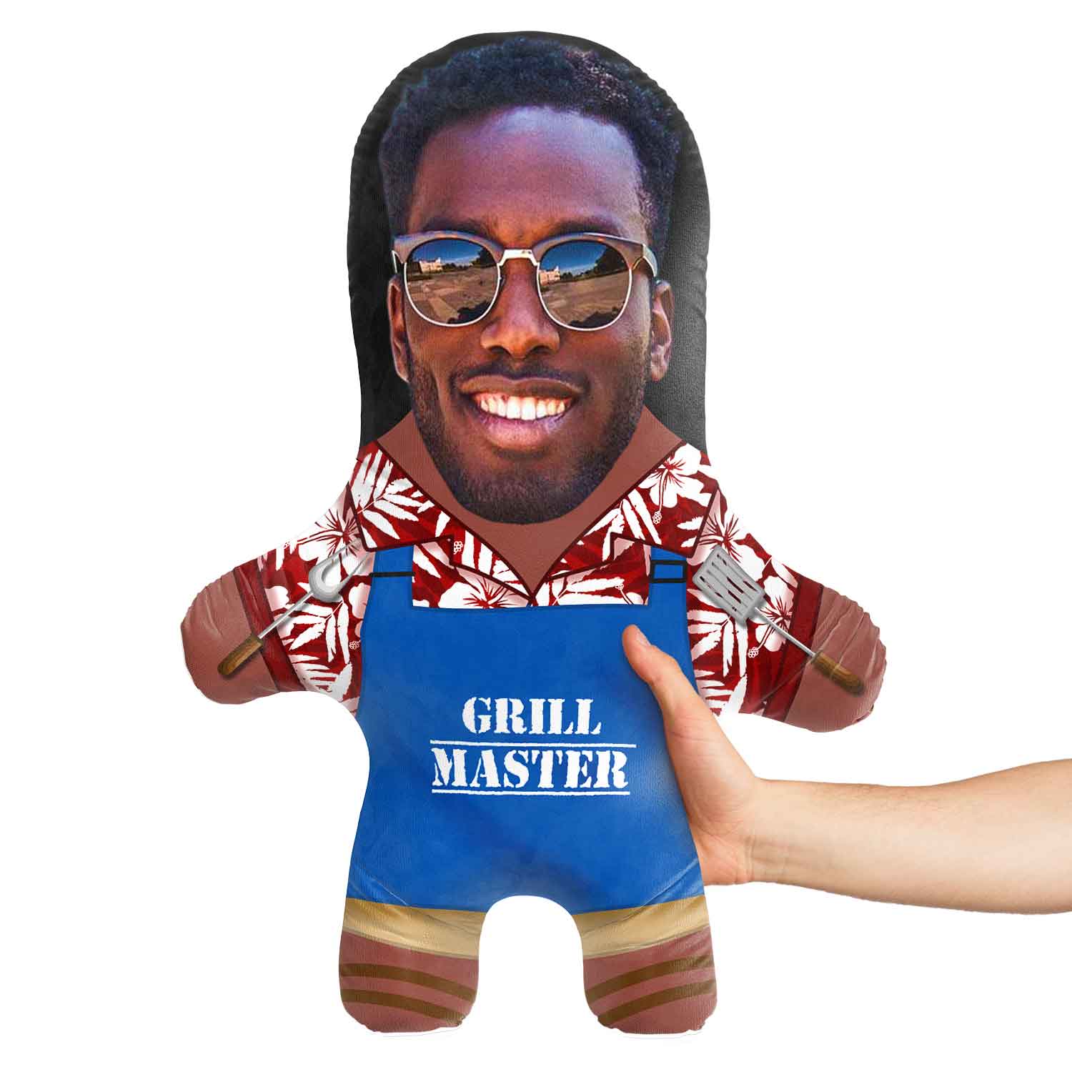 Grill Master Face Pillow