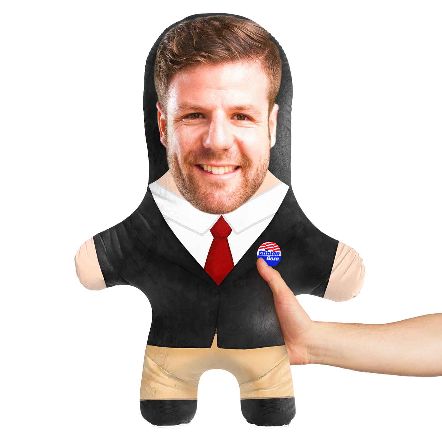 Clinton Face Pillow