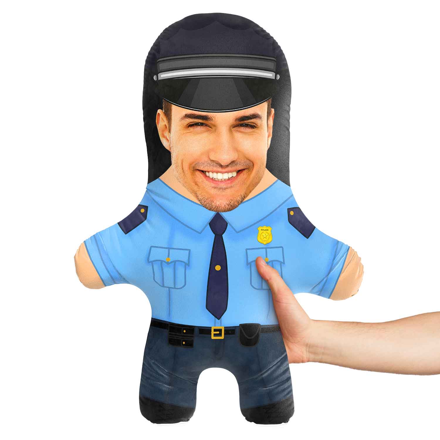 Cop Face Pillow