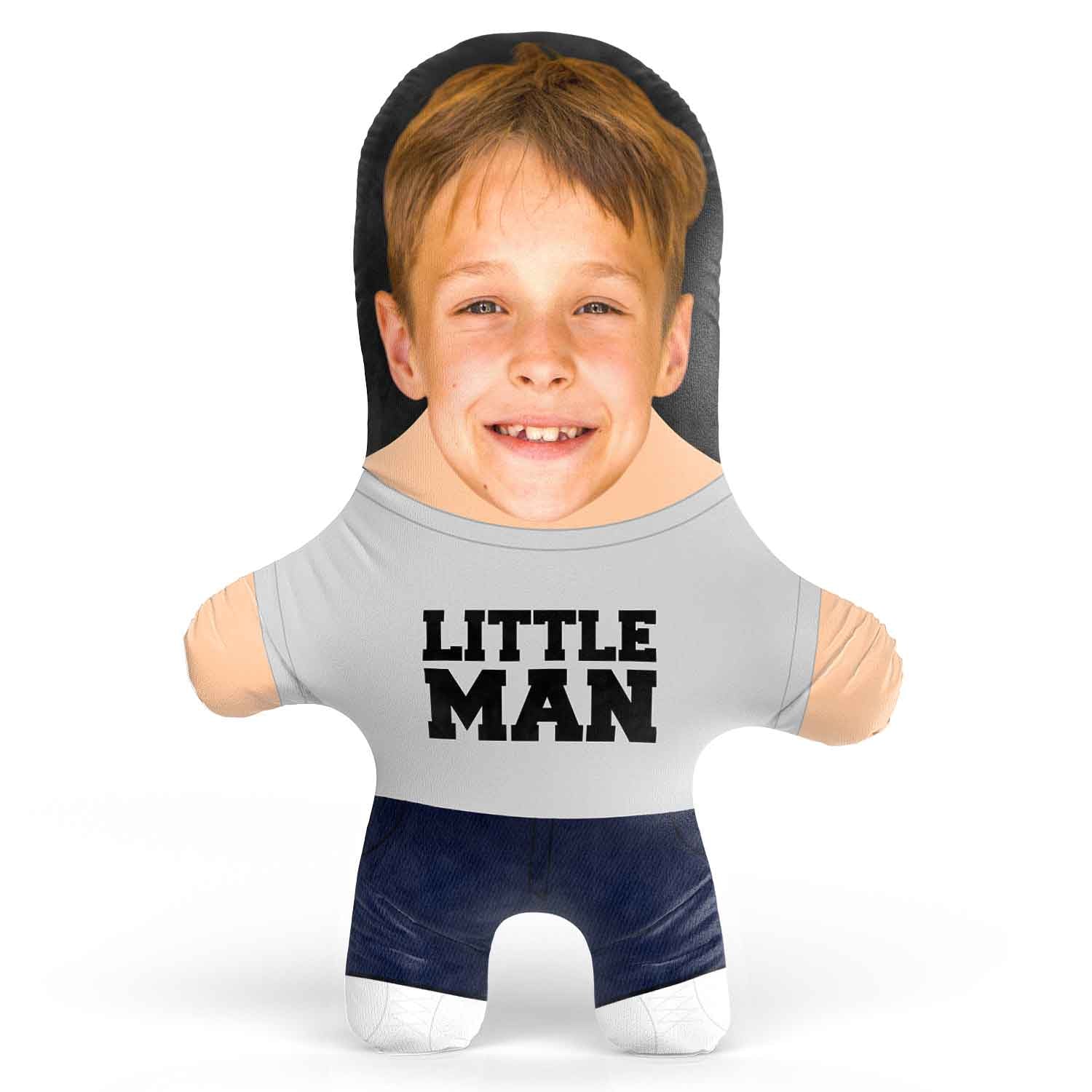 Little Man Face Pillow