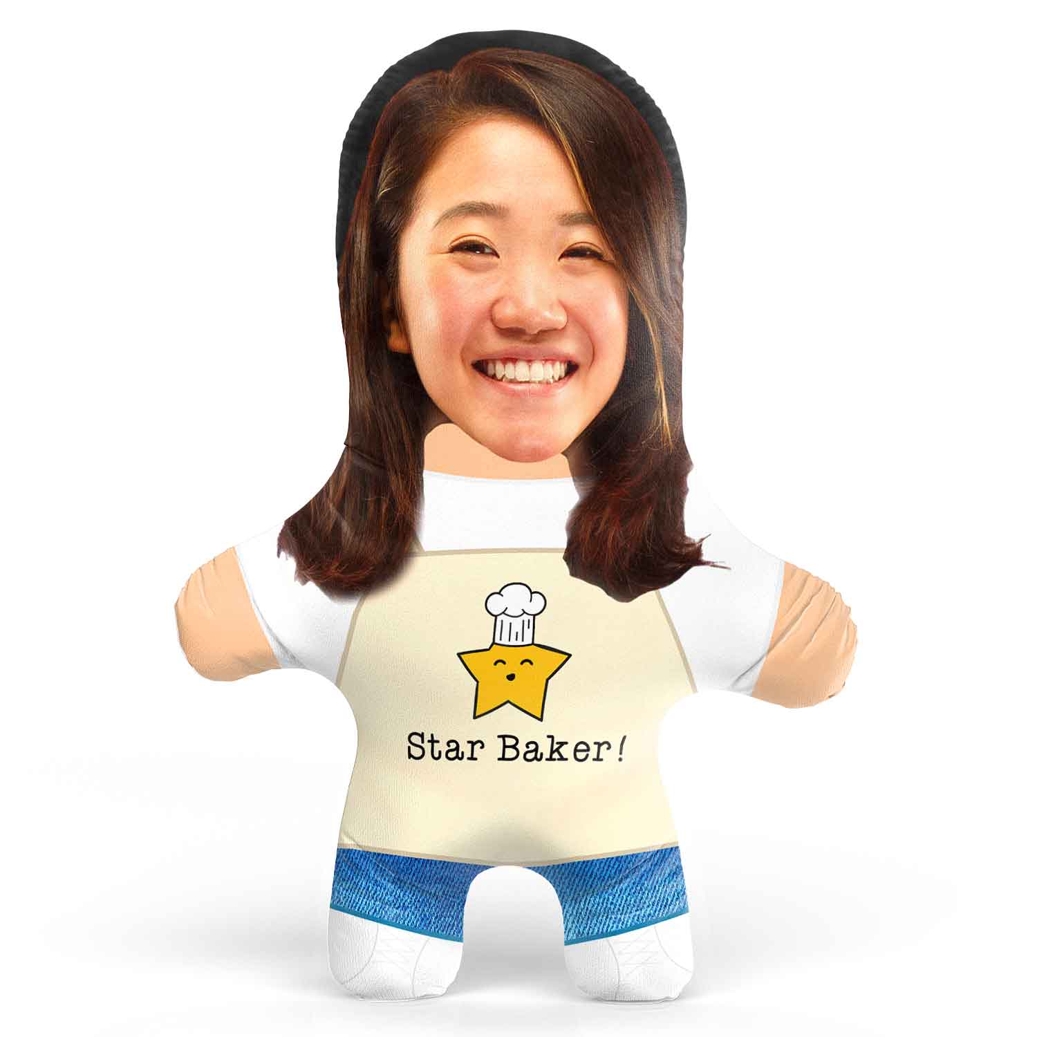 Star Baker Face Pillow
