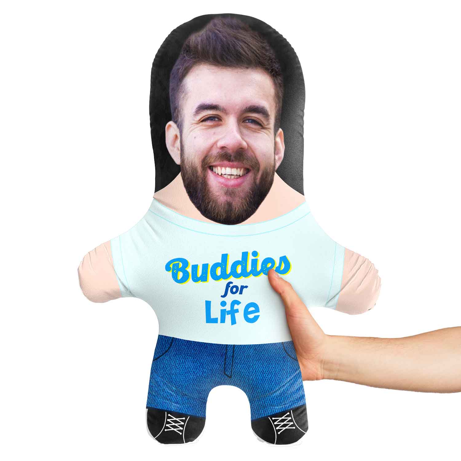 Buddies For Life Face Pillow