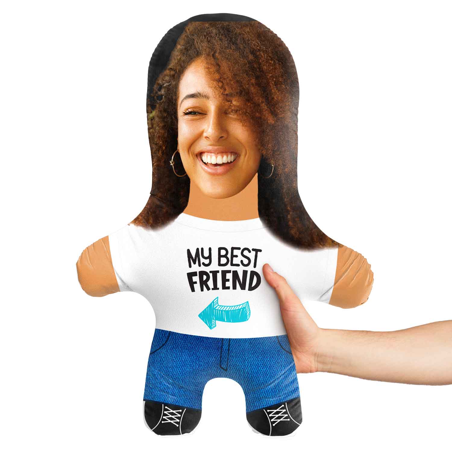 My Best Friend Face Pillow