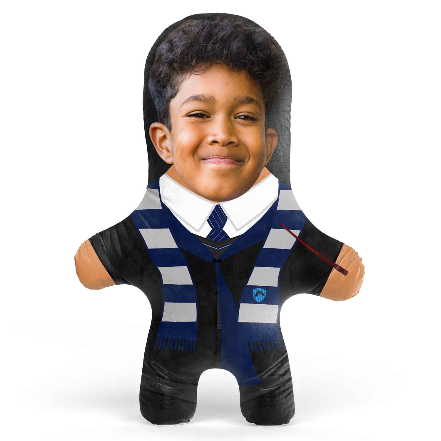 Male Eagle Wizard Face Pillow