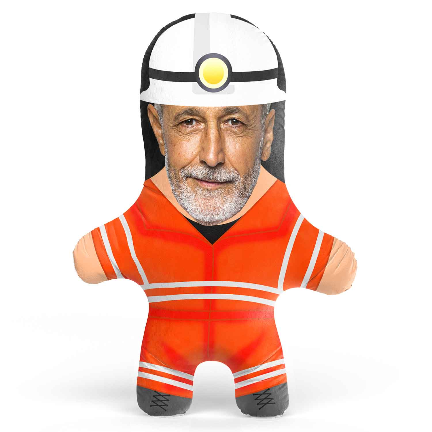 Railway Worker Face Pillow