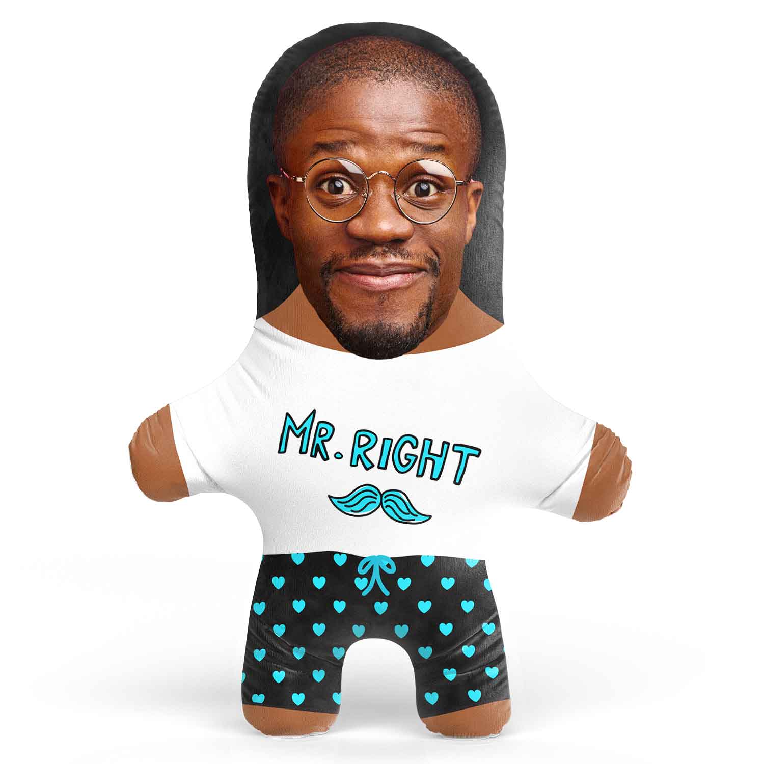 Mr Right Face Pillow