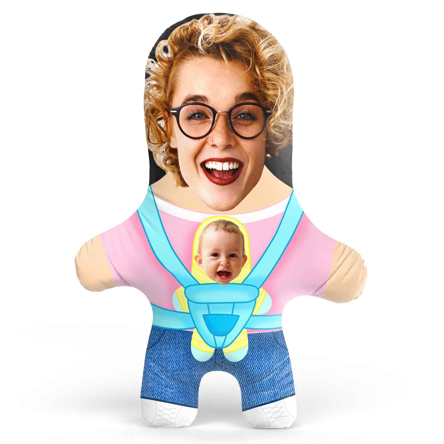 Female Baby Harness Face Pillow