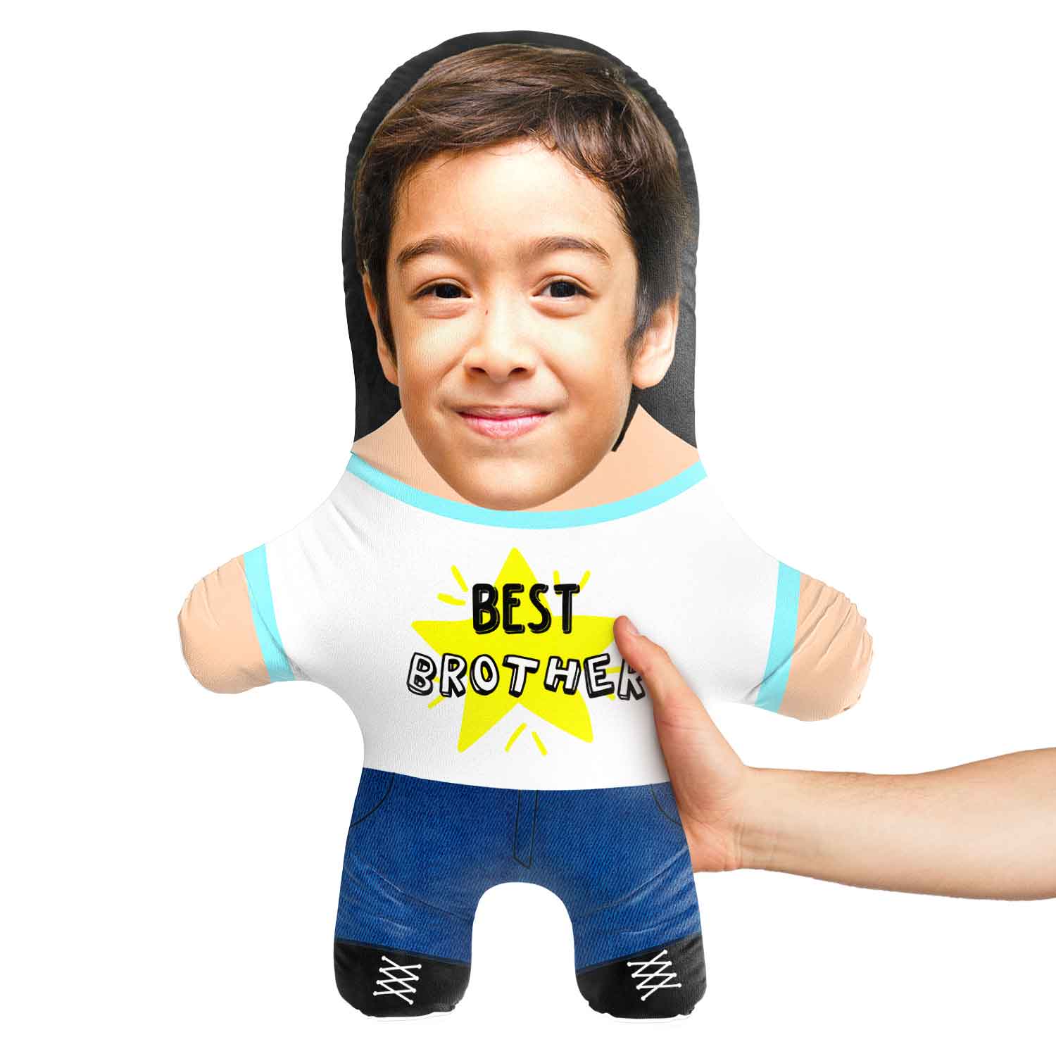 Best Brother Face Pillow