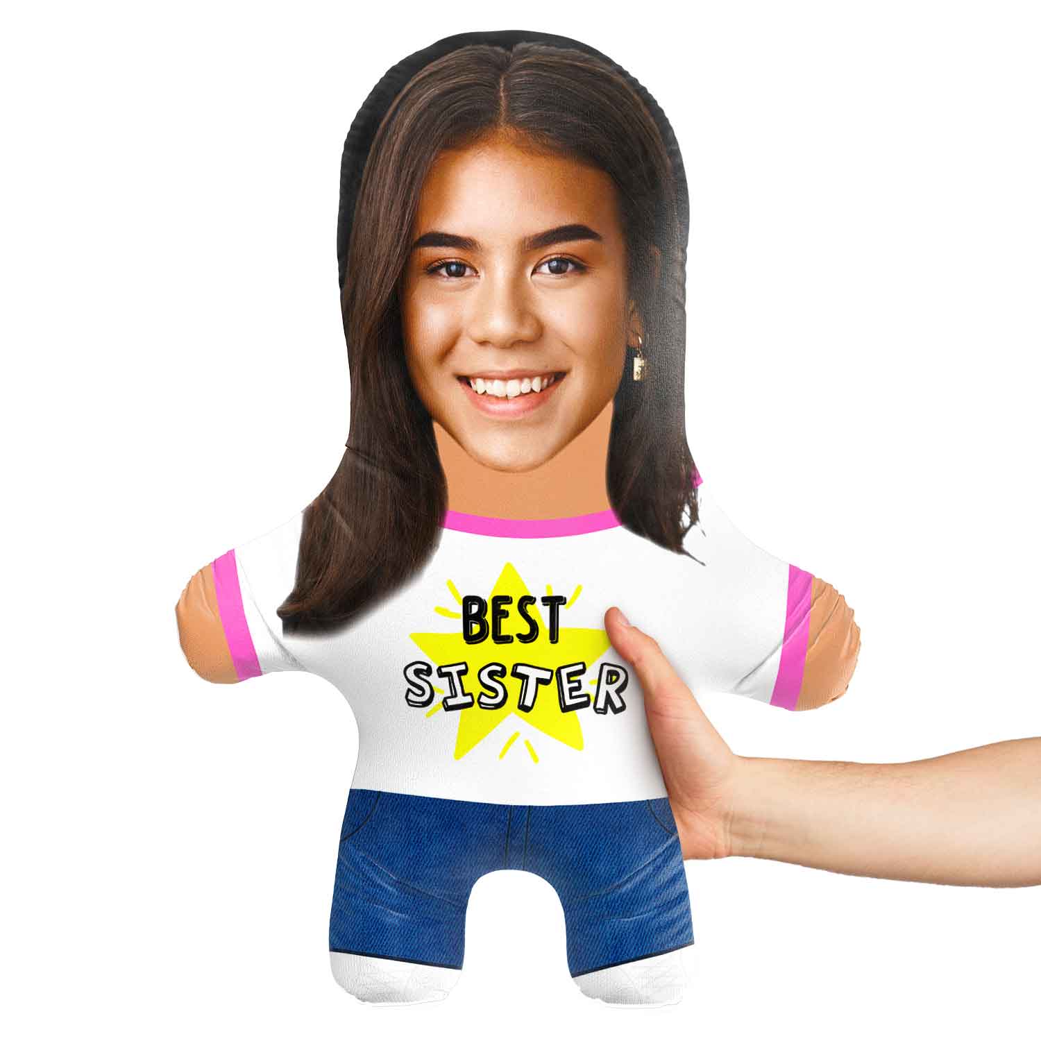 Best Sister Face Pillow