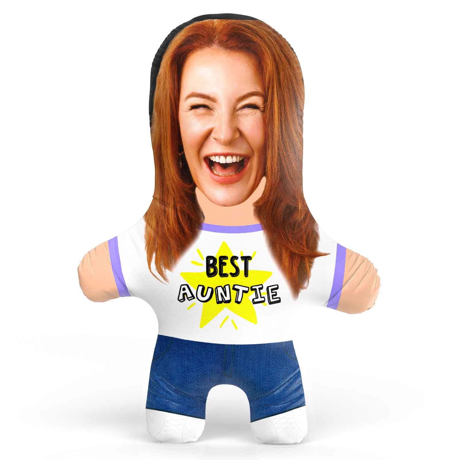 Best Auntie Face Pillow