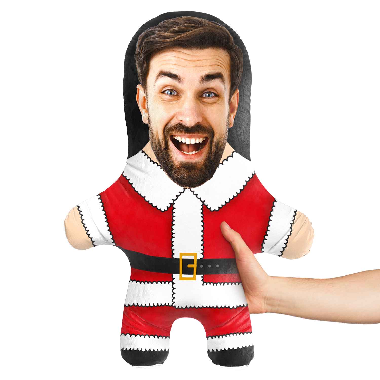Santa Face Pillow
