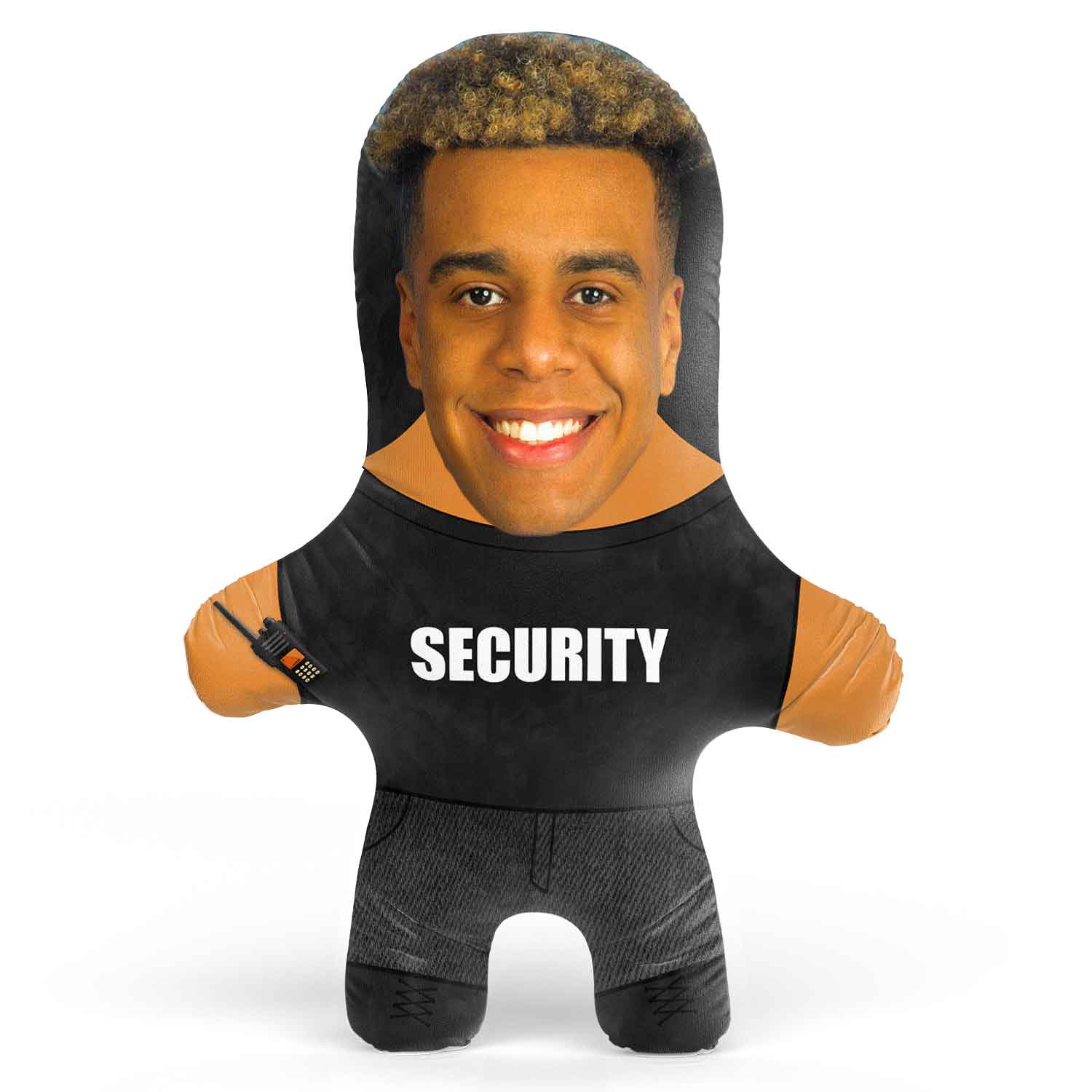 Security Bouncer Face Pillow
