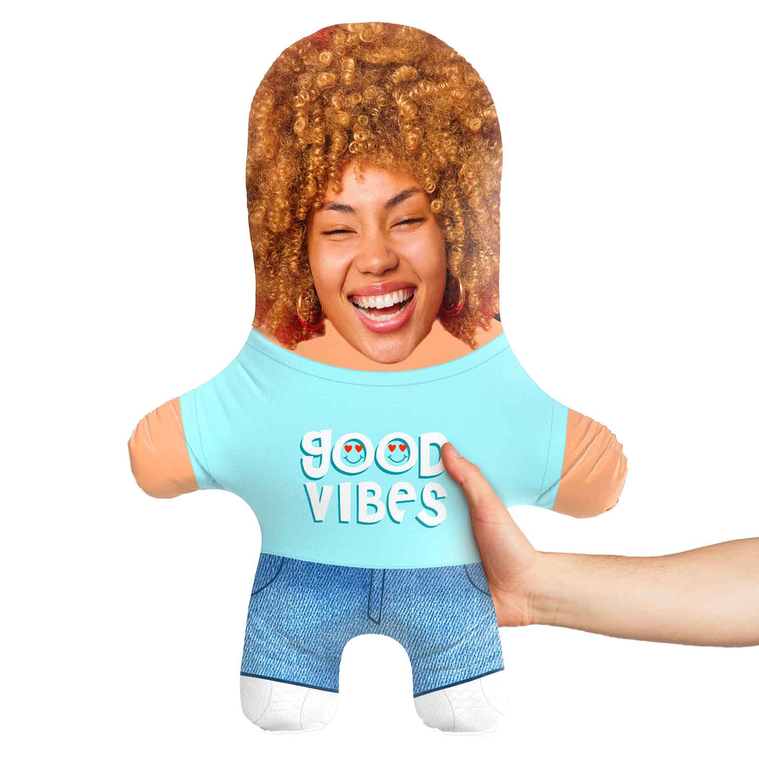 Good Vibes Face Pillow