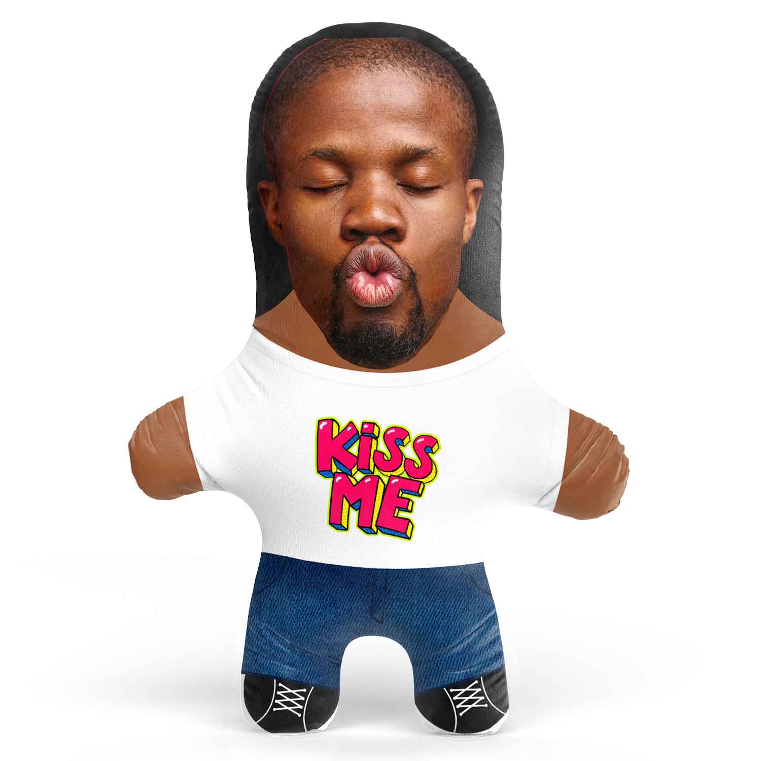 Kiss Me Face Pillow