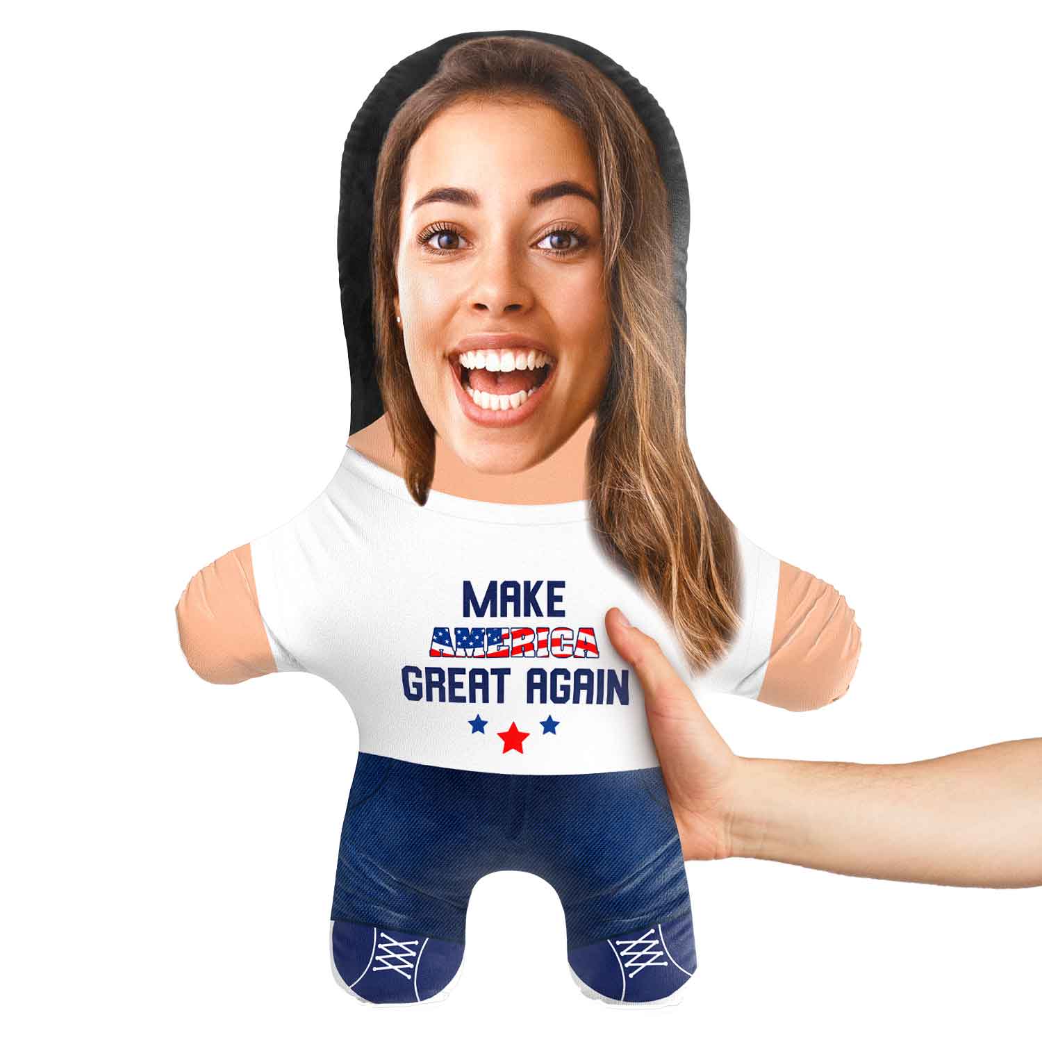 Make America Great Again Face Pillow