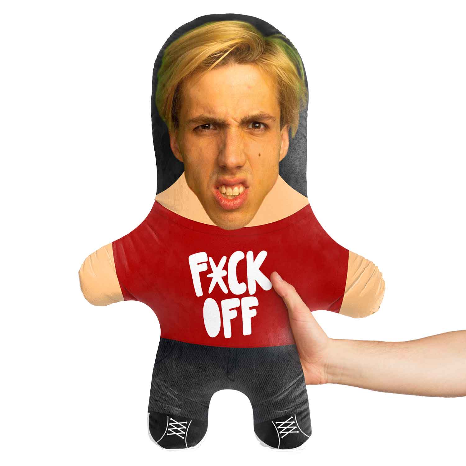 F**k Off Face Pillow