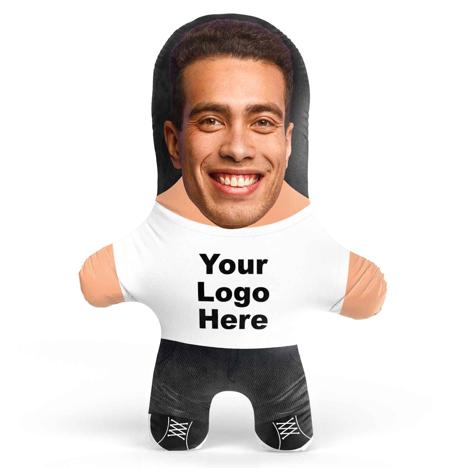 Your Logo Here Face Pillow