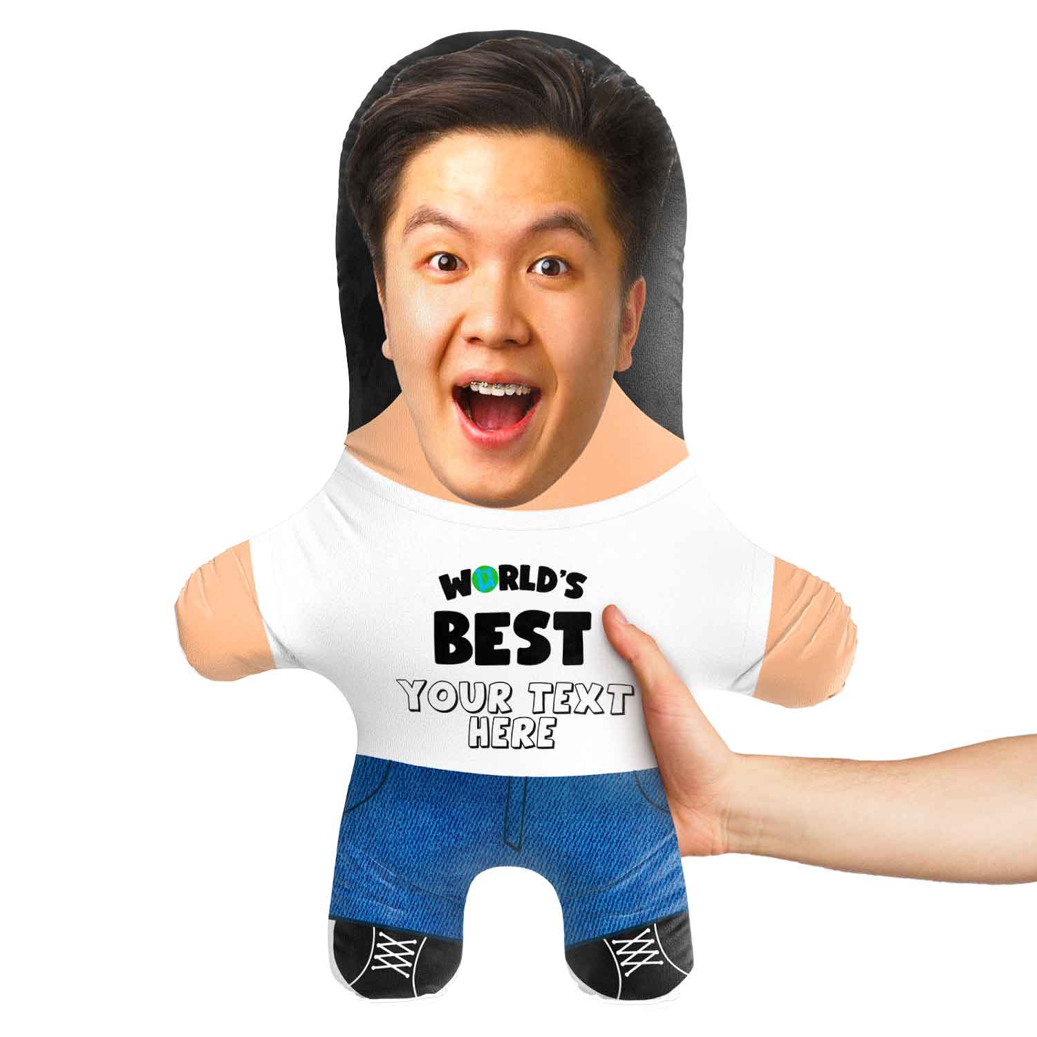 Worlds Best... Face Pillow