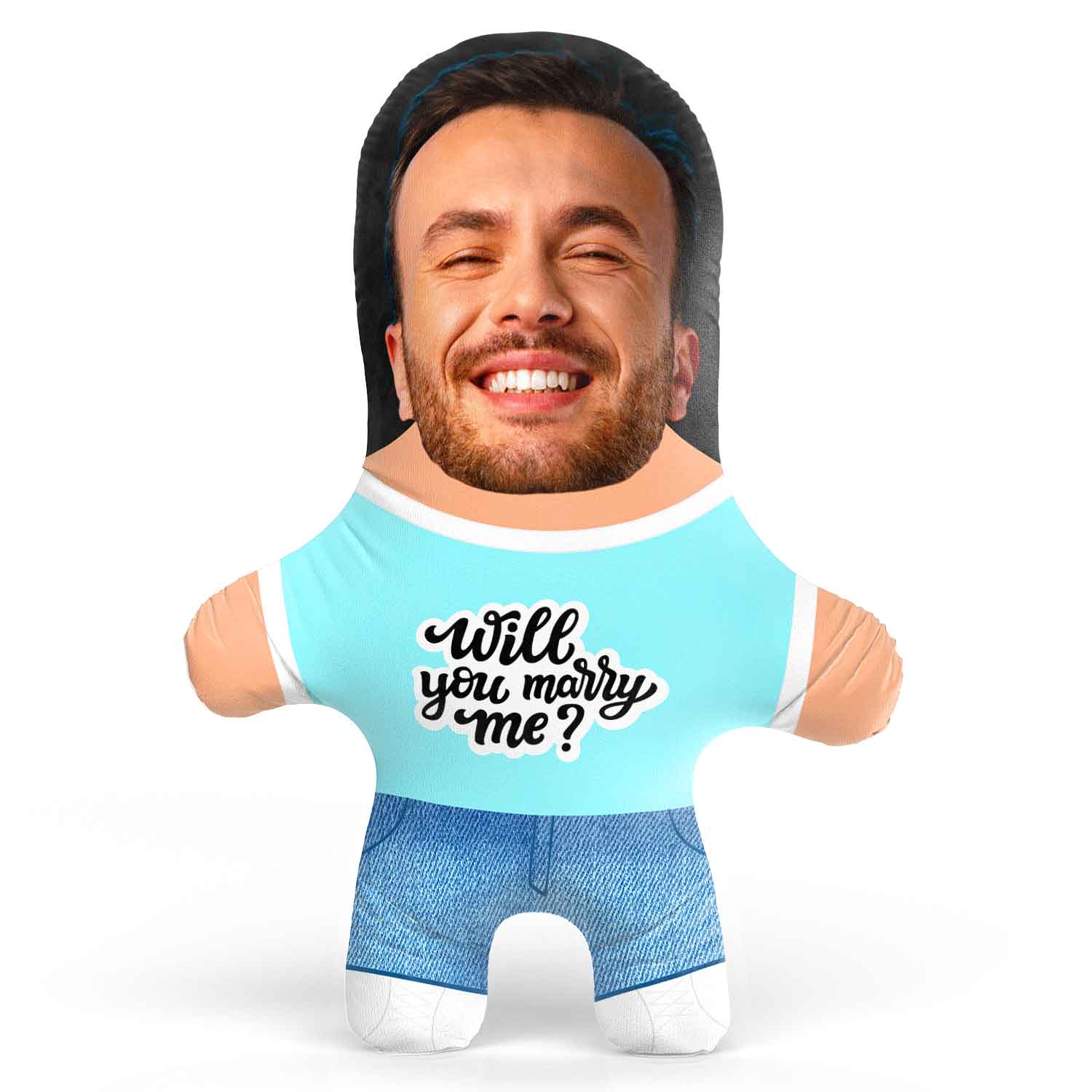 Will You Marry Me? Face Pillow
