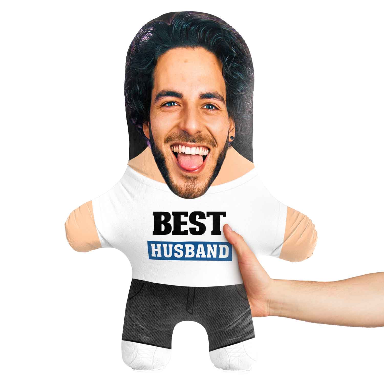 Best Husband Face Pillow