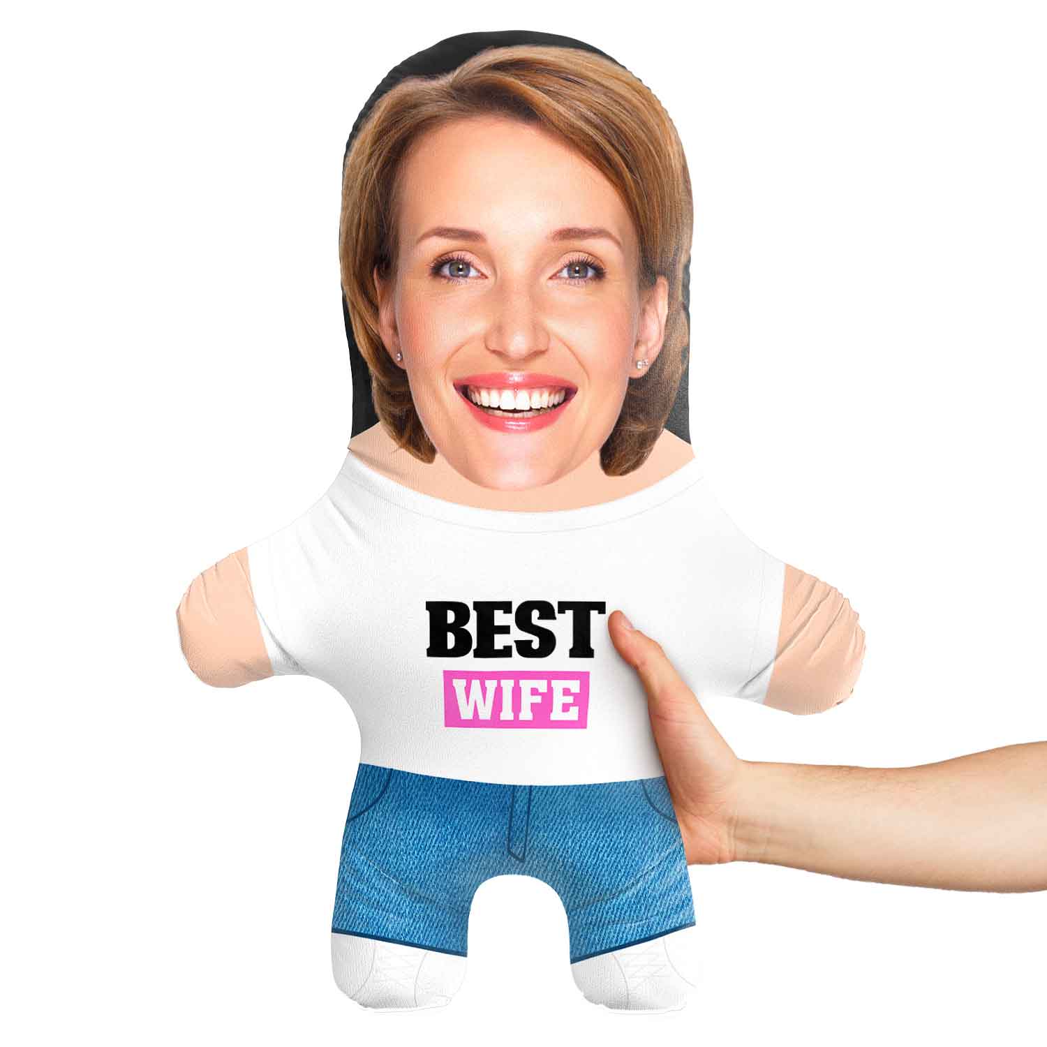 Best Wife Face Pillow