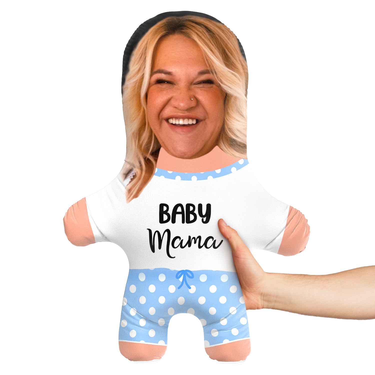 Baby Mama Face Pillow