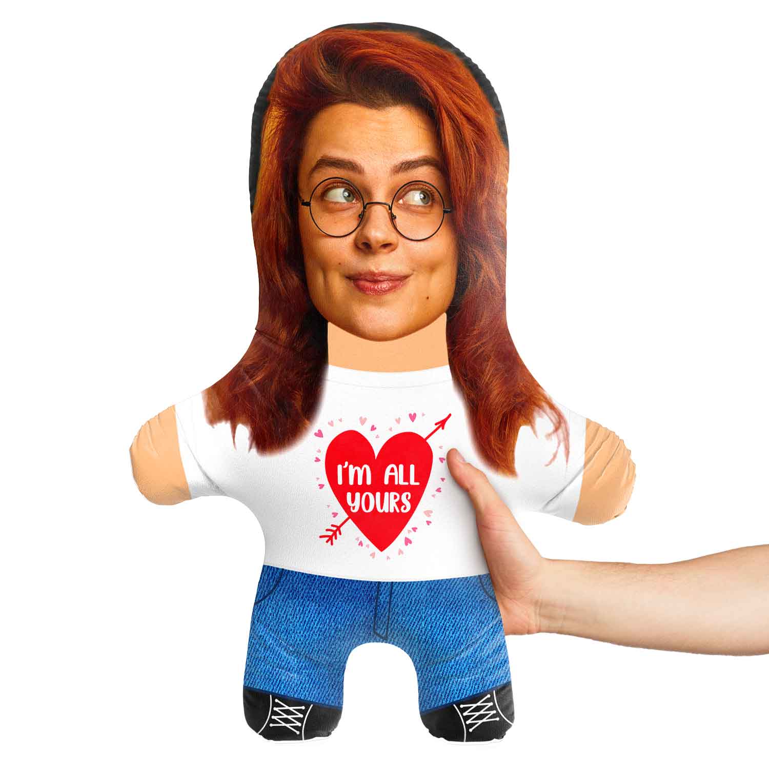 I'm All Yours Face Pillow