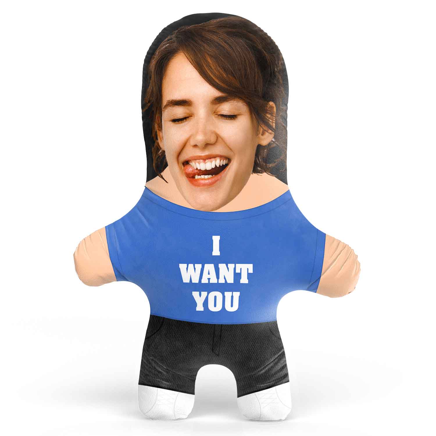 I Want You Face Pillow