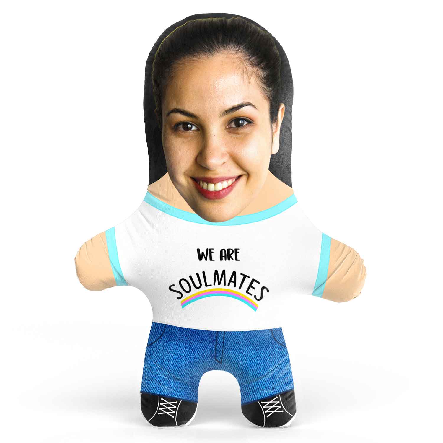 We Are Soulmates Face Pillow