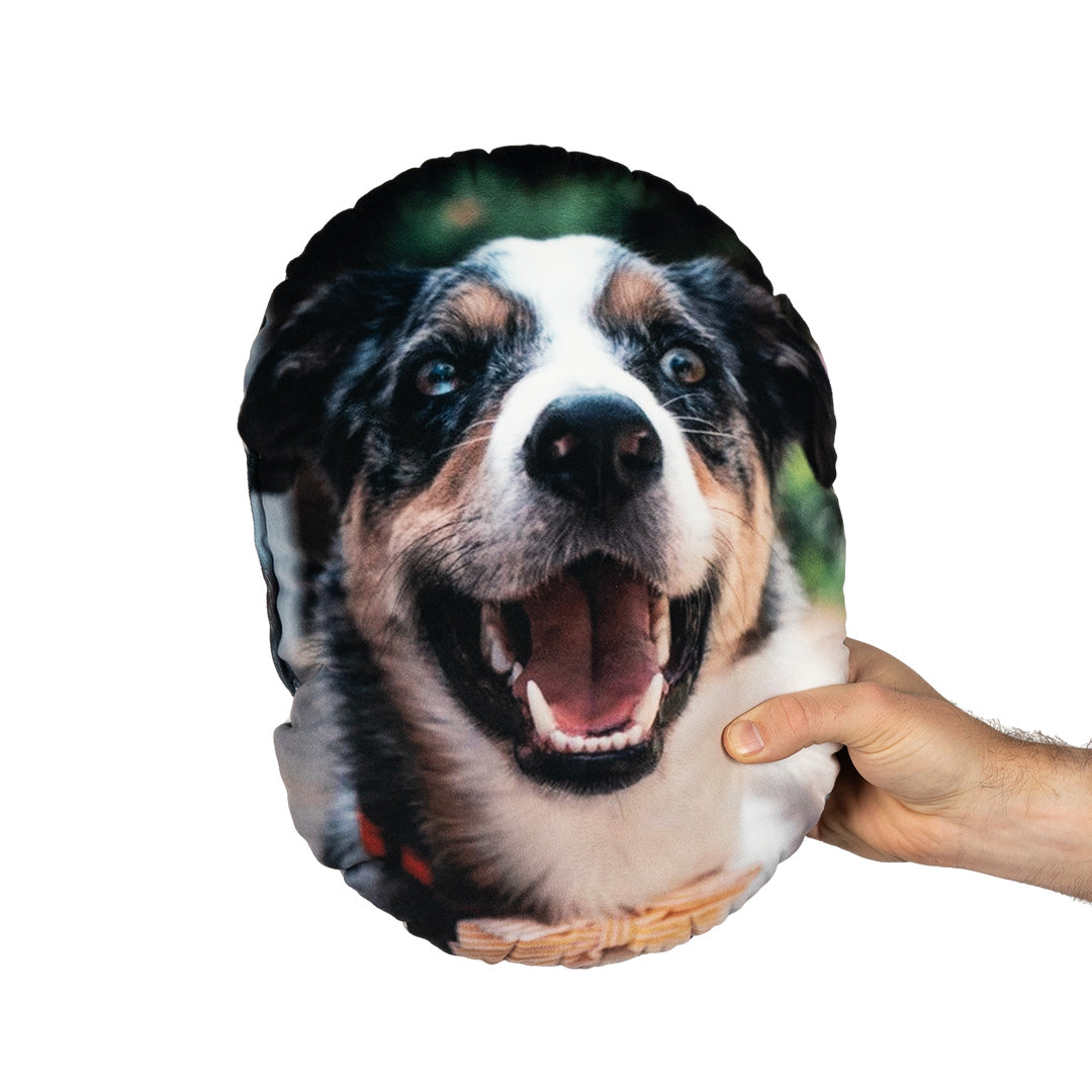 Custom Dog Face Pillow