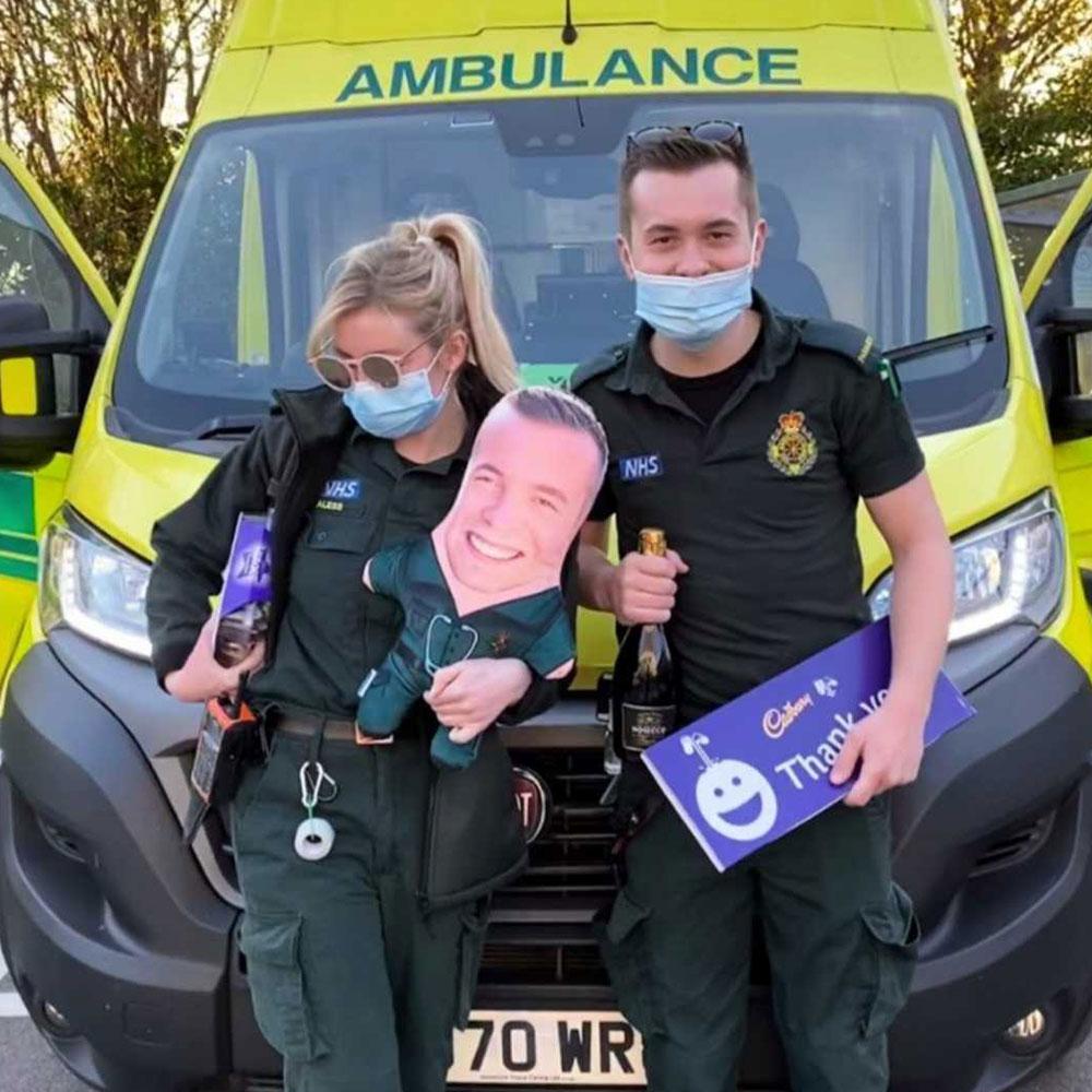 Paramedic Face Pillow