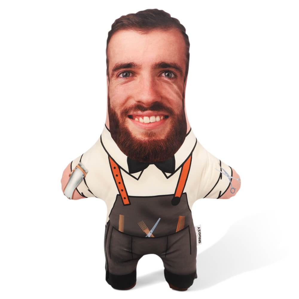 Barber Face Pillow